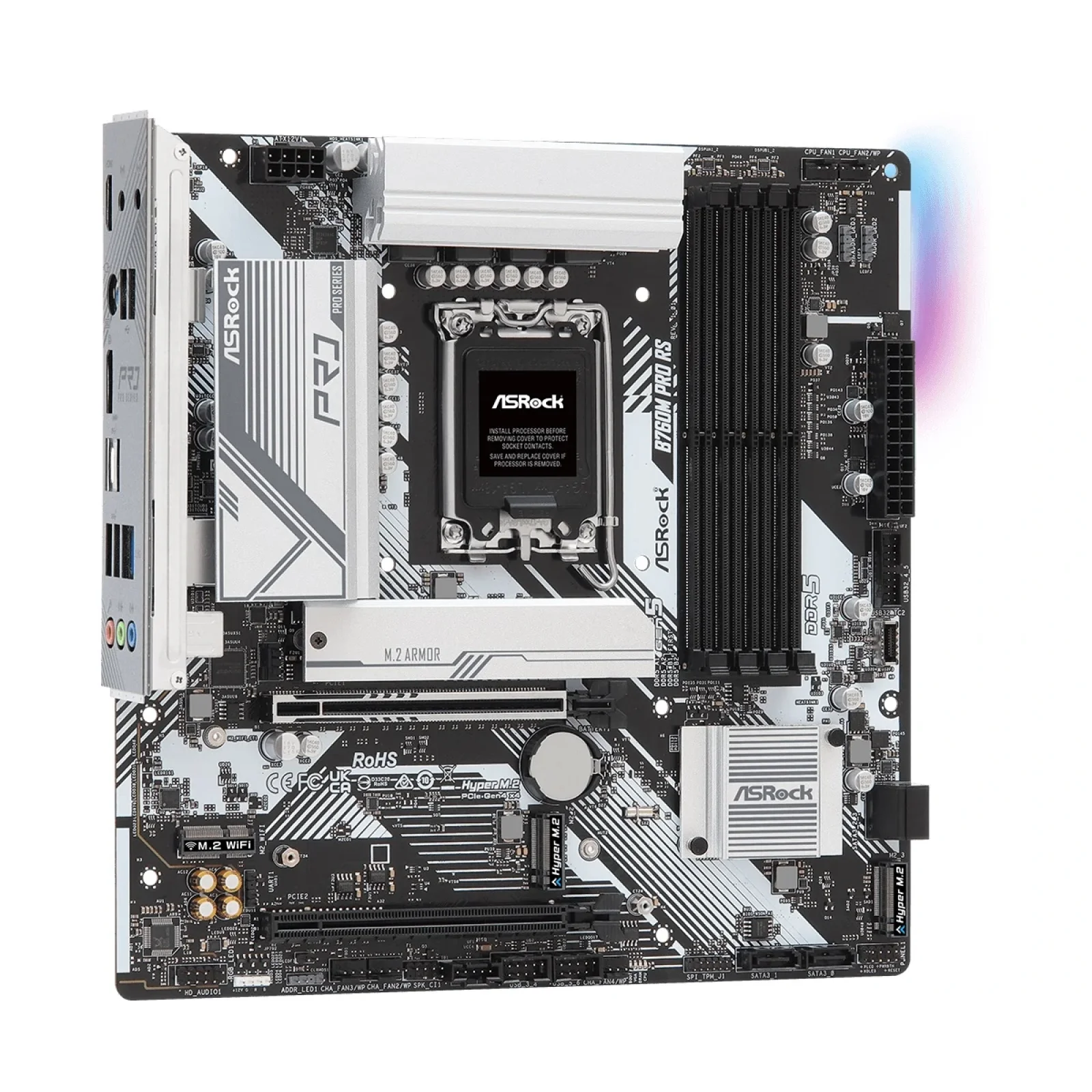 Материнська плата ASRock B760M Pro RS Socket 1700 UA