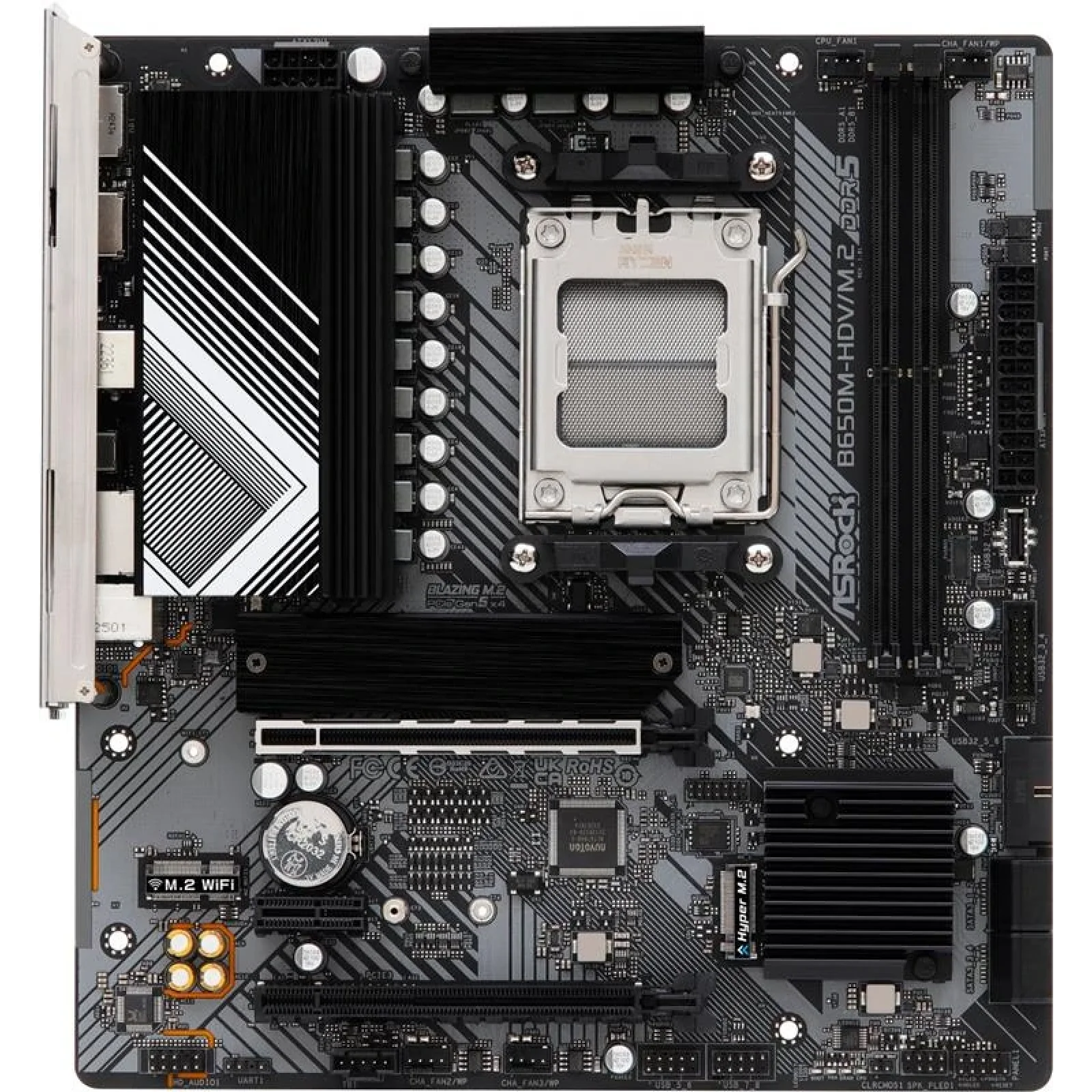 Материнська плата ASRock B650M-HDV/M.2 Socket AM5 UA