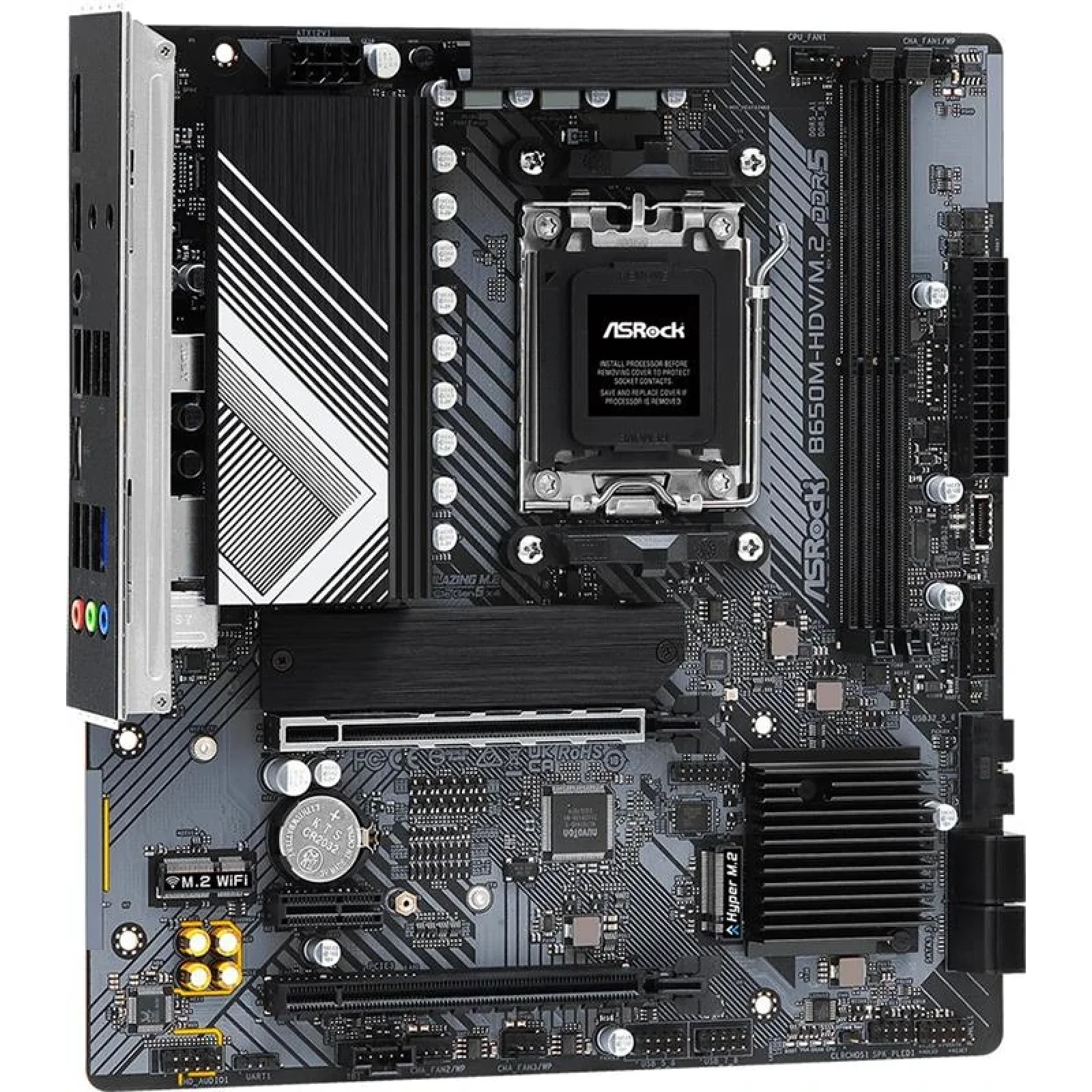 Материнська плата ASRock B650M-HDV/M.2 Socket AM5 UA
