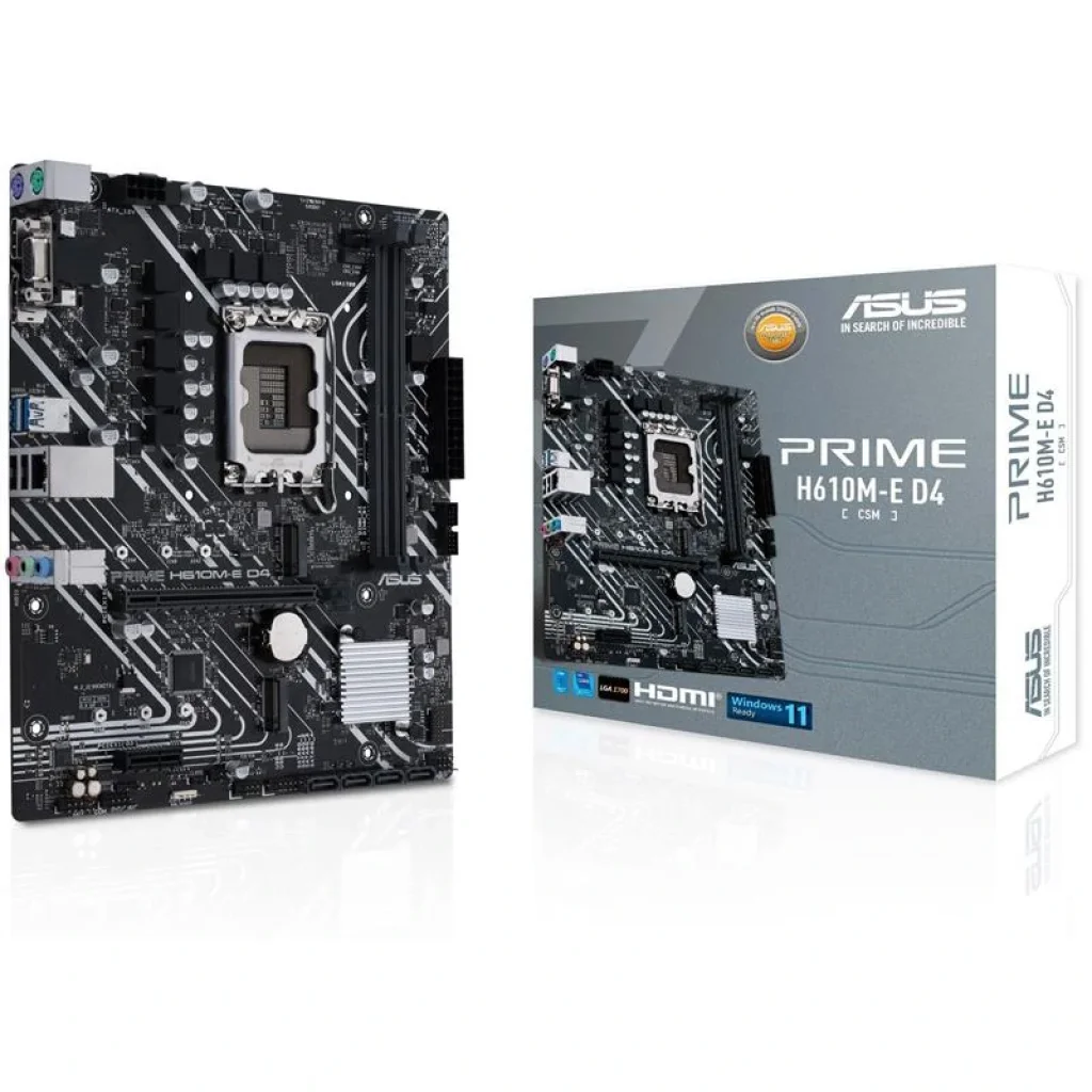 Материнская плата Asus Prime H610M-E D4-CSM Socket 1700 UA