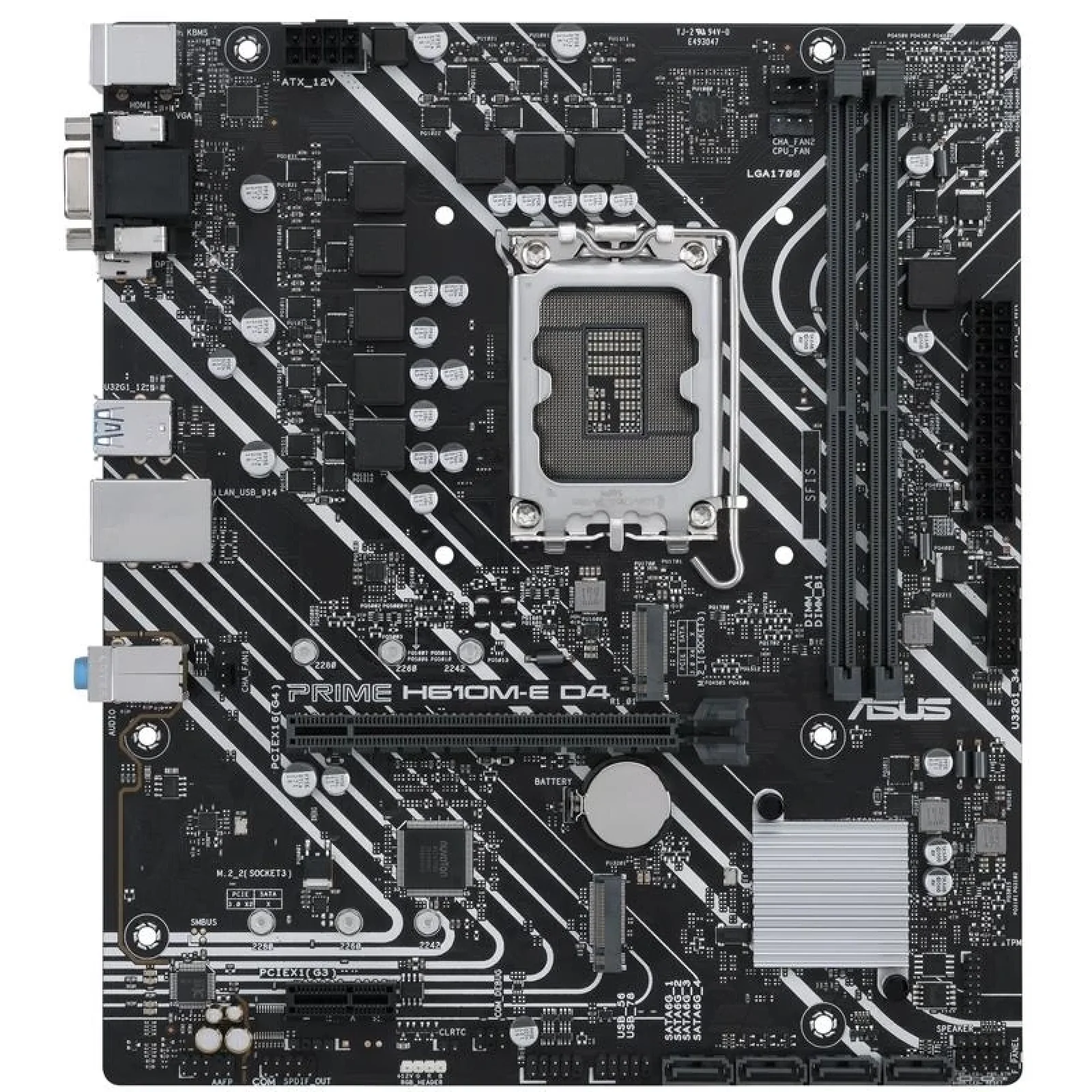 Материнська плата Asus Prime H610M-E D4-CSM Socket 1700 UA