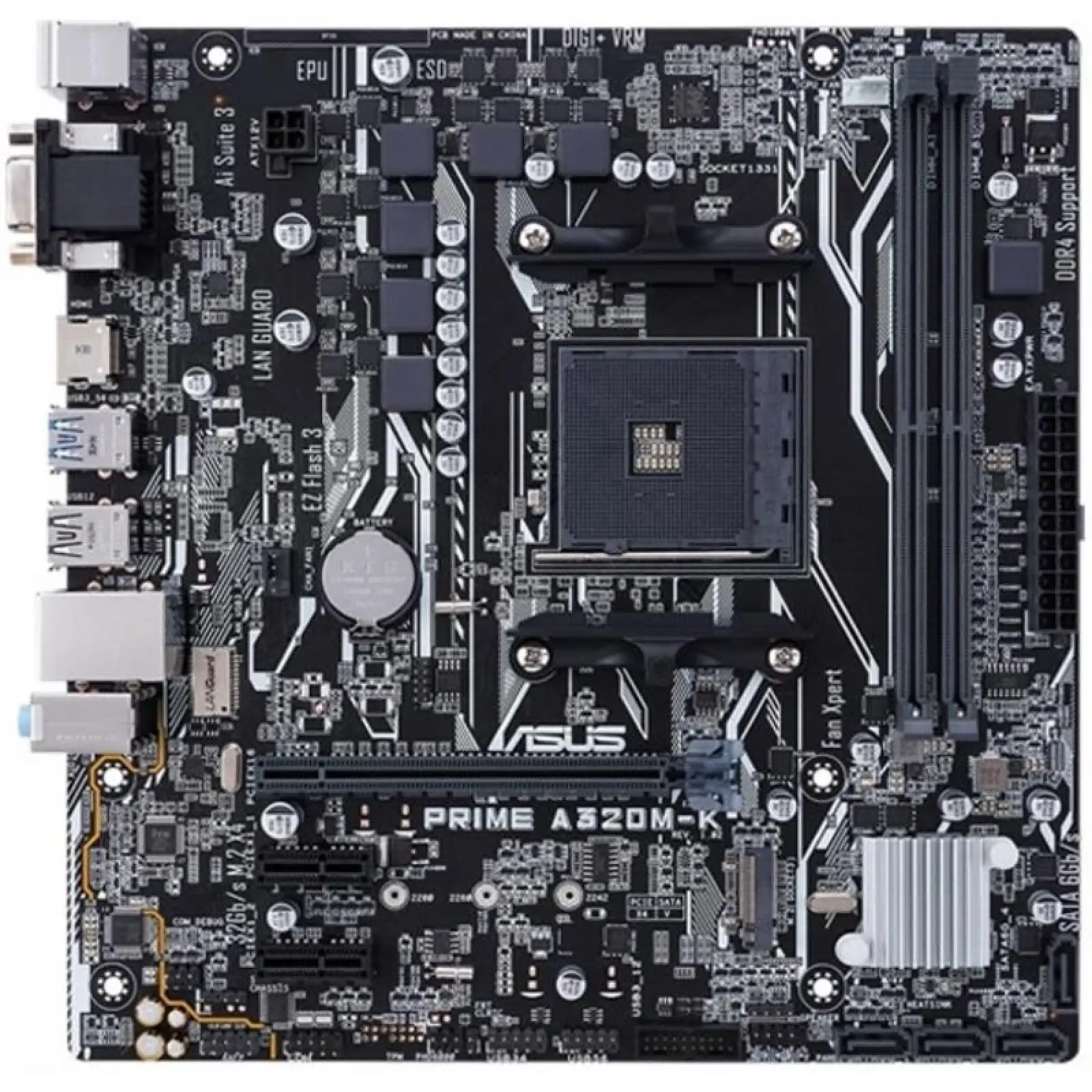Материнська плата Asus Prime A320M-K/CSM Socket AM4 UA
