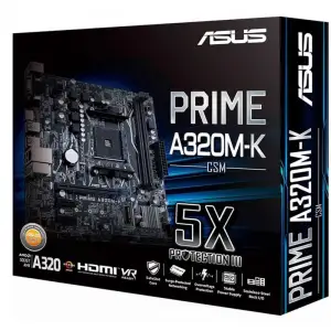 Материнська плата Asus Prime A320M-K/CSM Socket AM4 UA