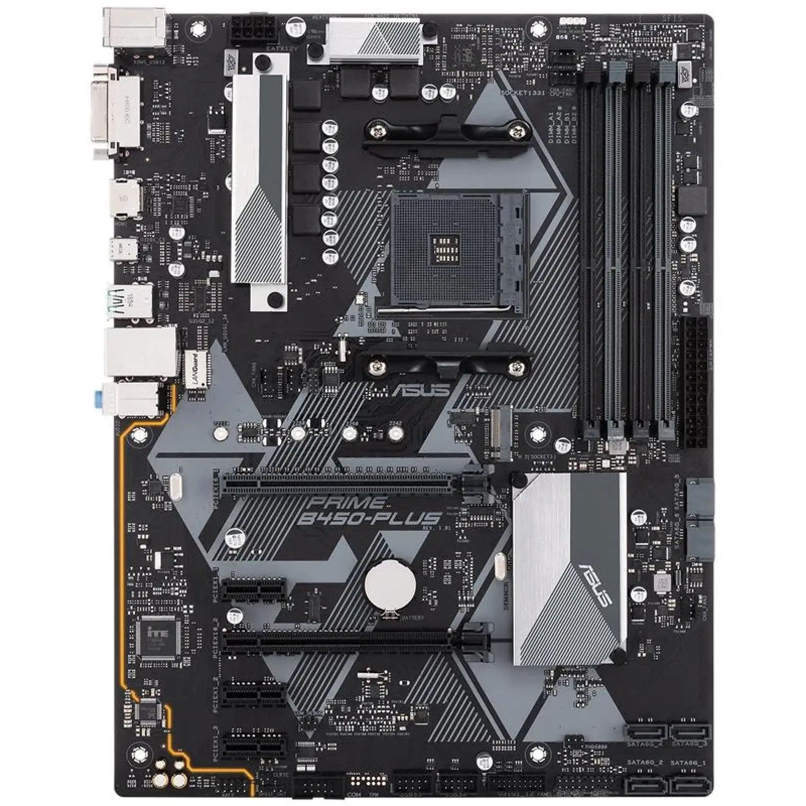 Материнская плата Asus Prime B450-Plus Socket AM4 UA