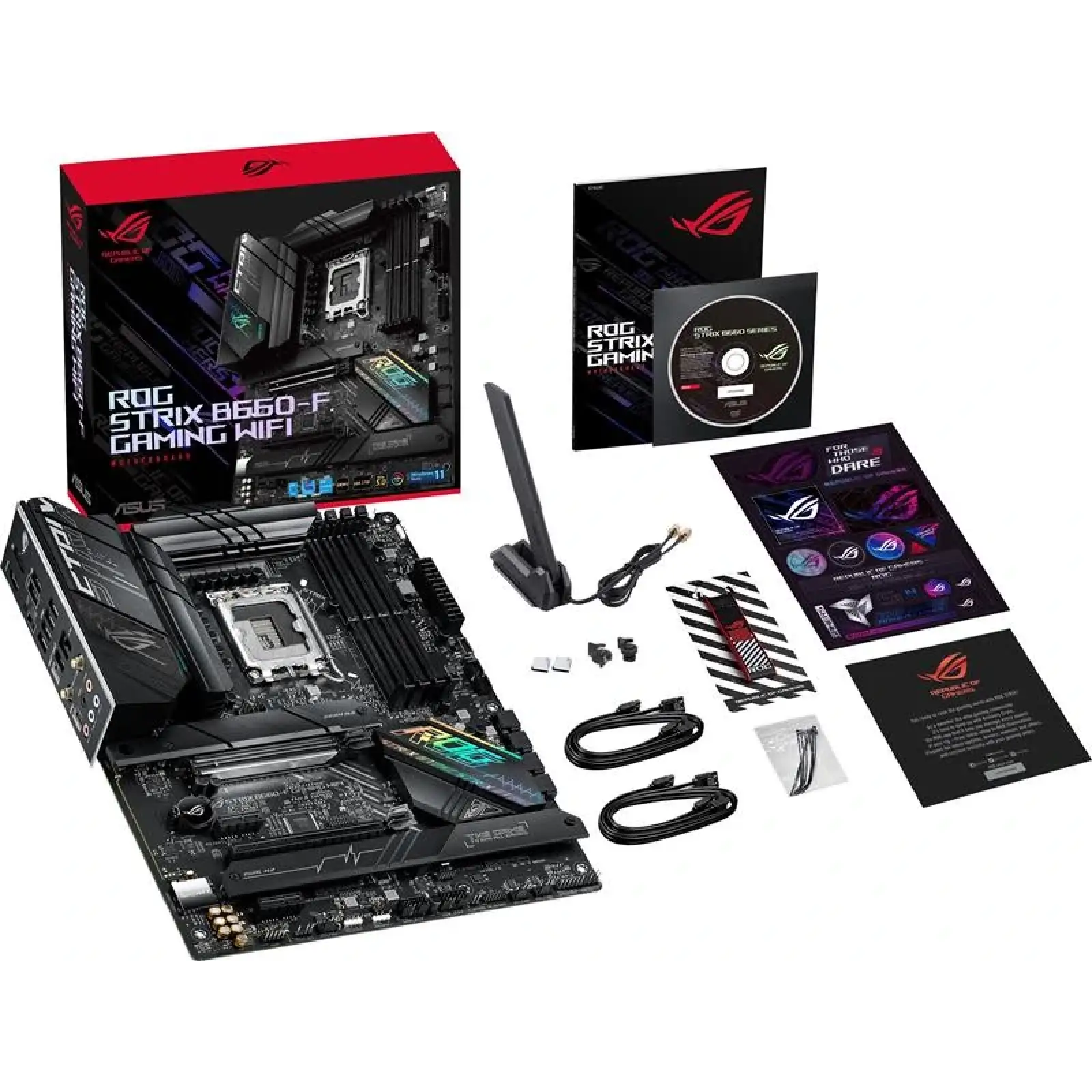 Материнська плата Asus ROG Strix B660-F Gaming WiFi Socket 1700 UA