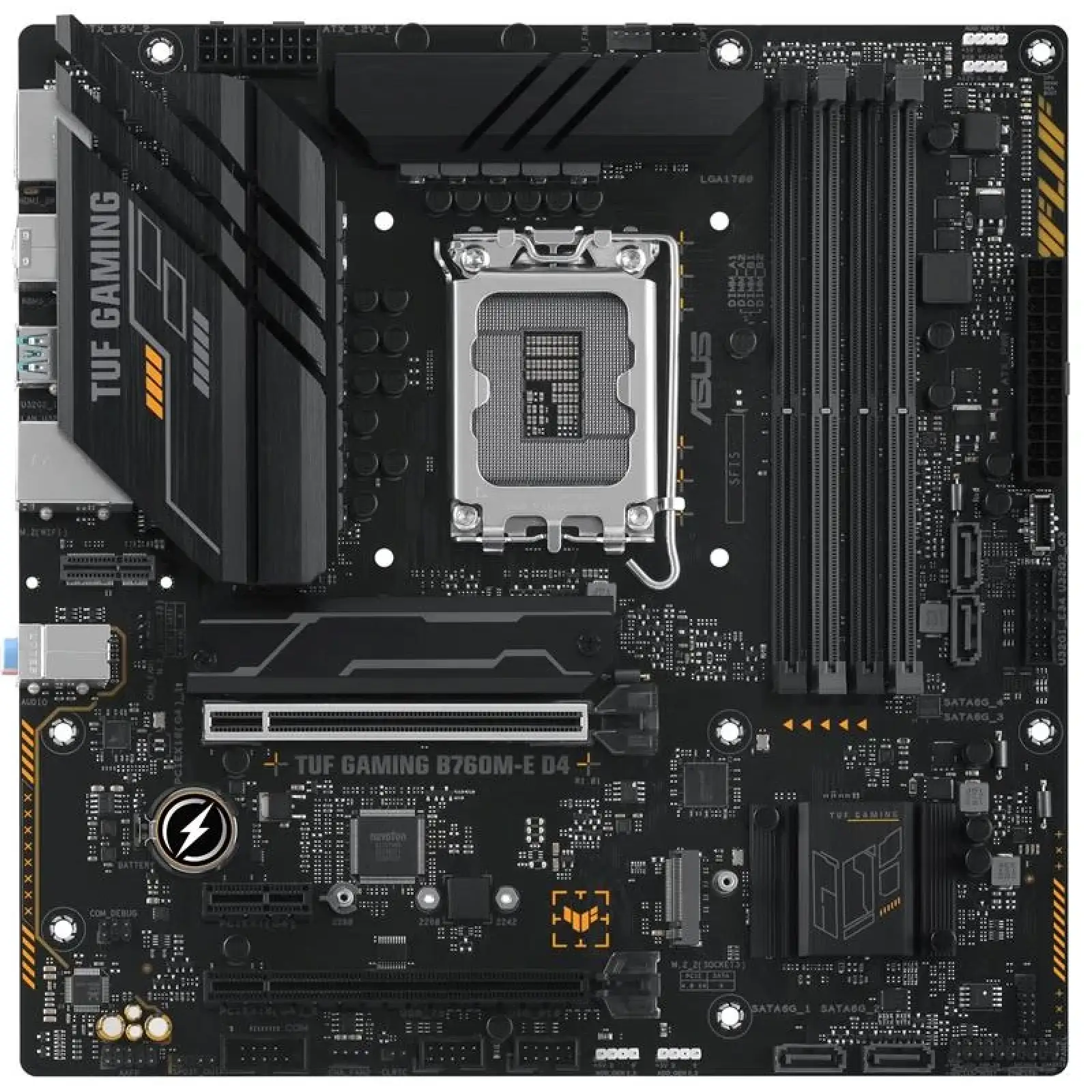 Материнська плата Asus TUF Gaming B760M-E D4 Socket 1700 UA
