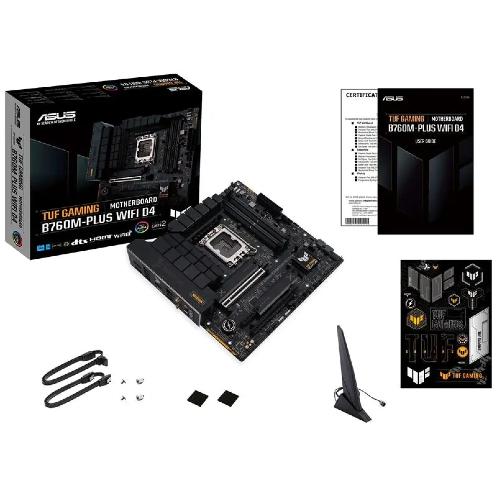 Материнська плата Asus TUF Gaming B760M-Plus WiFi D4 Socket 1700 UA