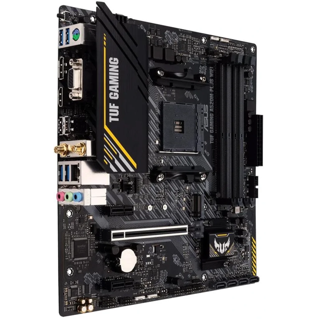 Материнська плата Asus TUF Gaming A520M-Plus WIFI Socket AM4 UA