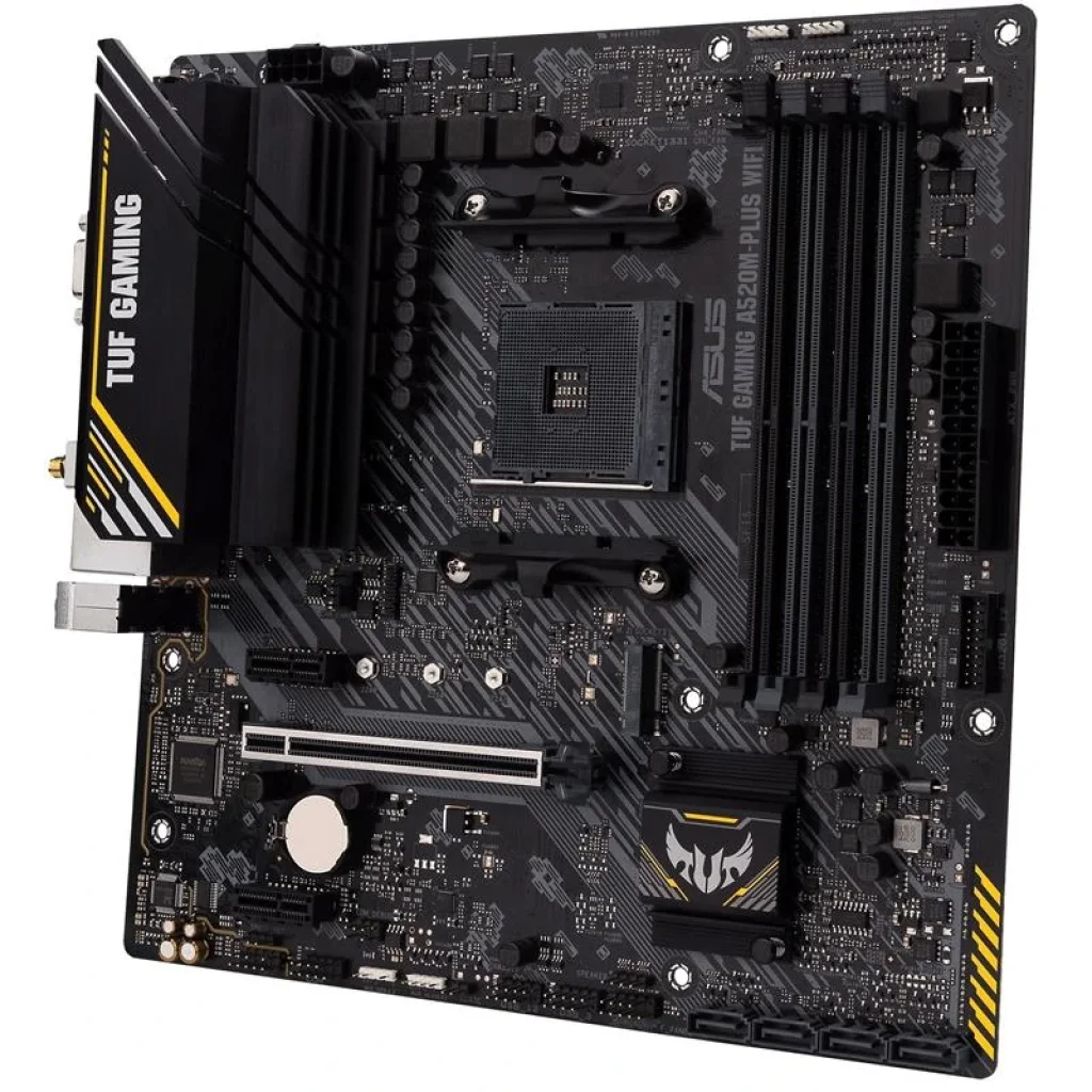Материнська плата Asus TUF Gaming A520M-Plus WIFI Socket AM4 UA