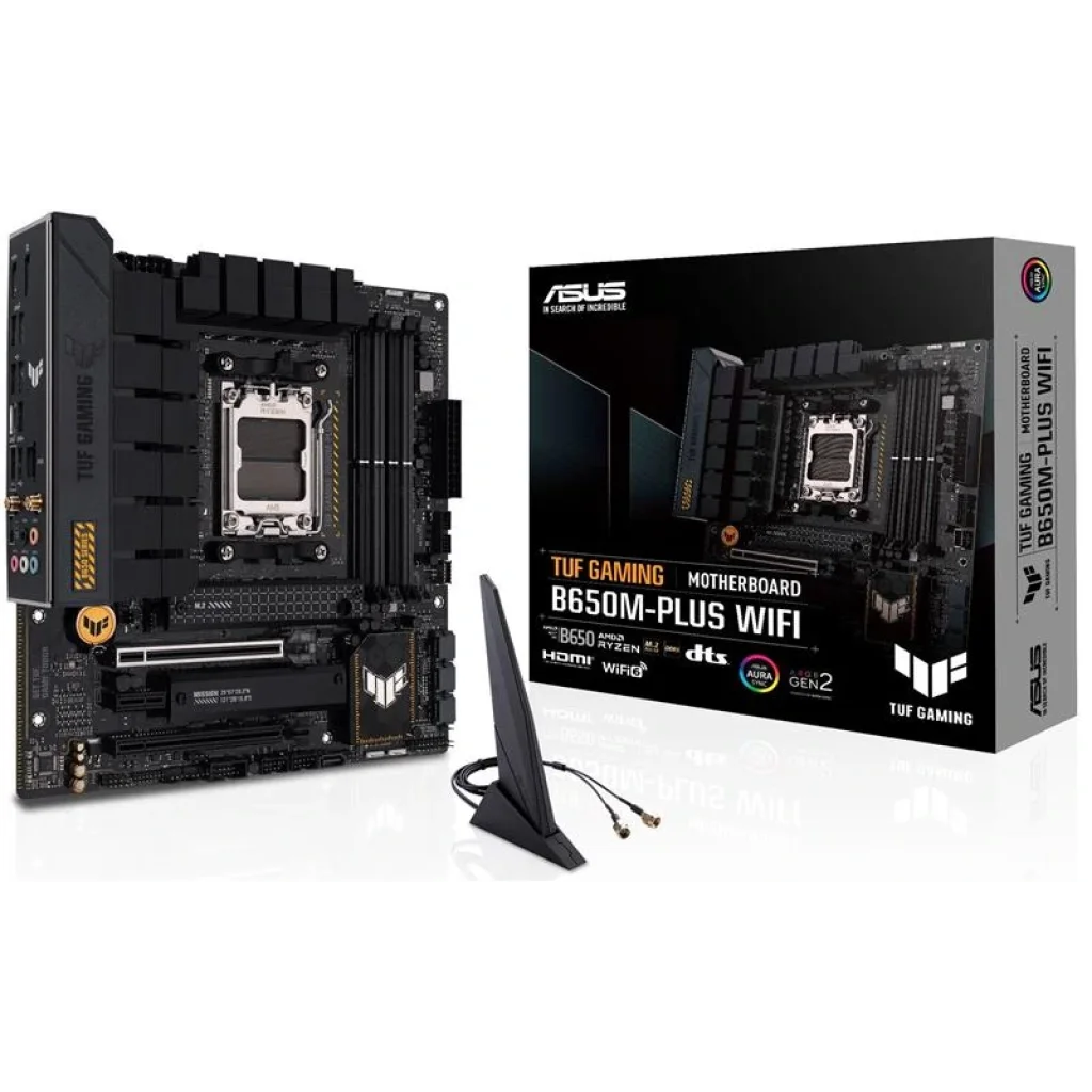 Материнська плата Asus TUF Gaming B650M-PLUS WIFI Socket AM5 UA