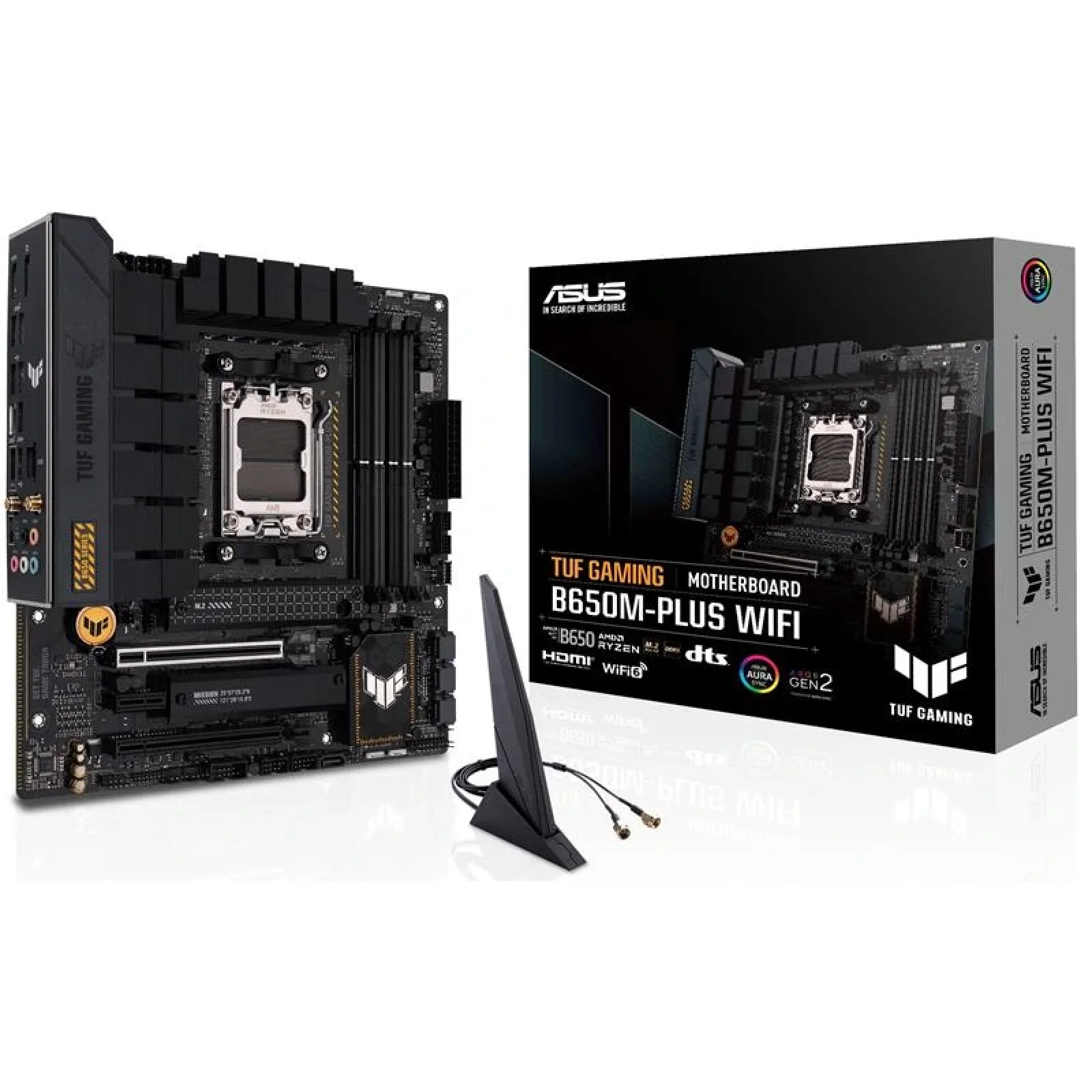 Материнская плата Asus TUF Gaming B650M-PLUS WIFI Socket AM5 UA