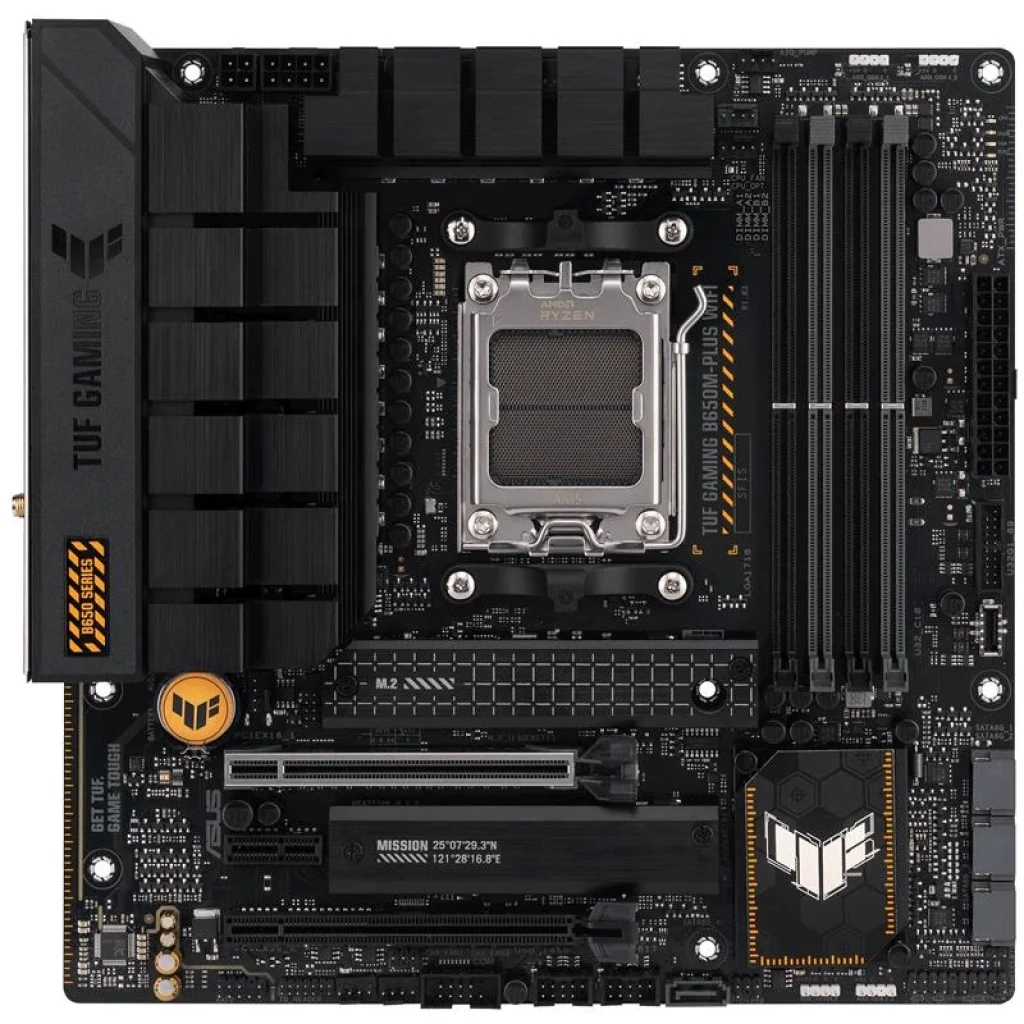 Материнська плата Asus TUF Gaming B650M-PLUS WIFI Socket AM5 UA