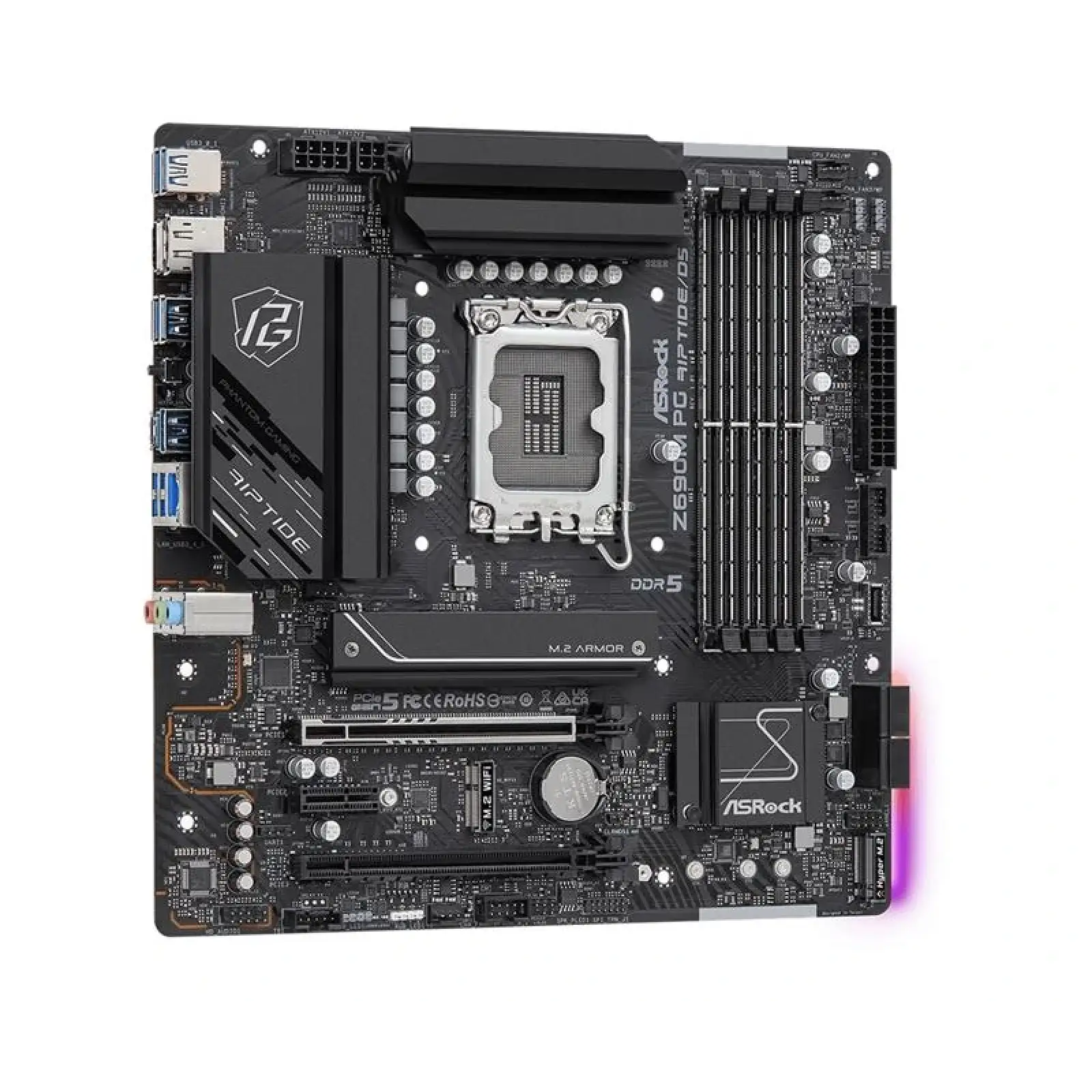 Материнська плата ASRock Z690M PG Riptide/D5 Socket 1700 UA