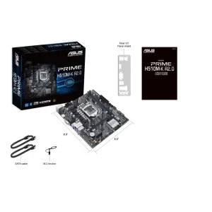Материнская плата Asus Prime H510M-K R2.0 Socket 1200 UA