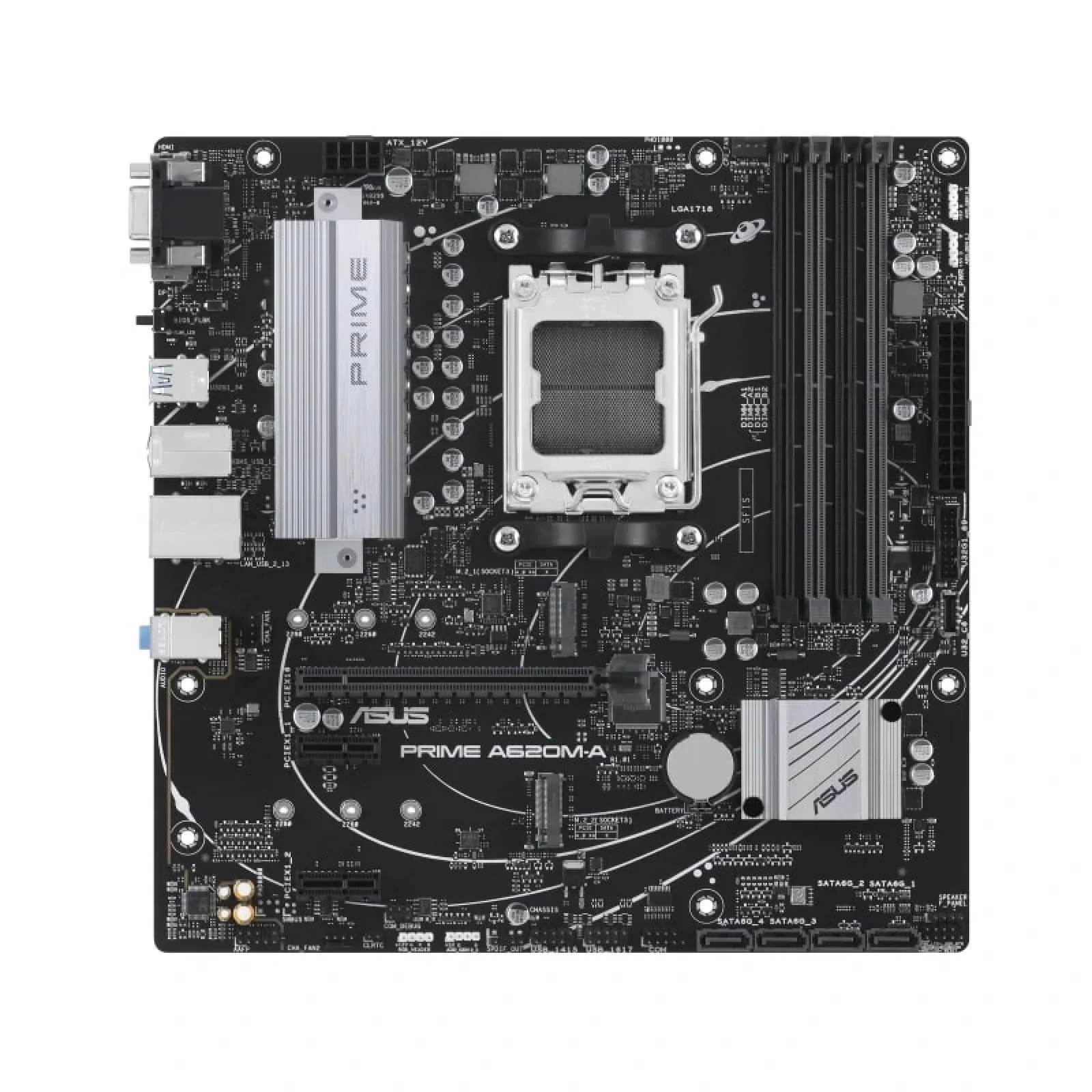 Материнская плата Asus Prime A620M-A-CSM Socket AM5 UA