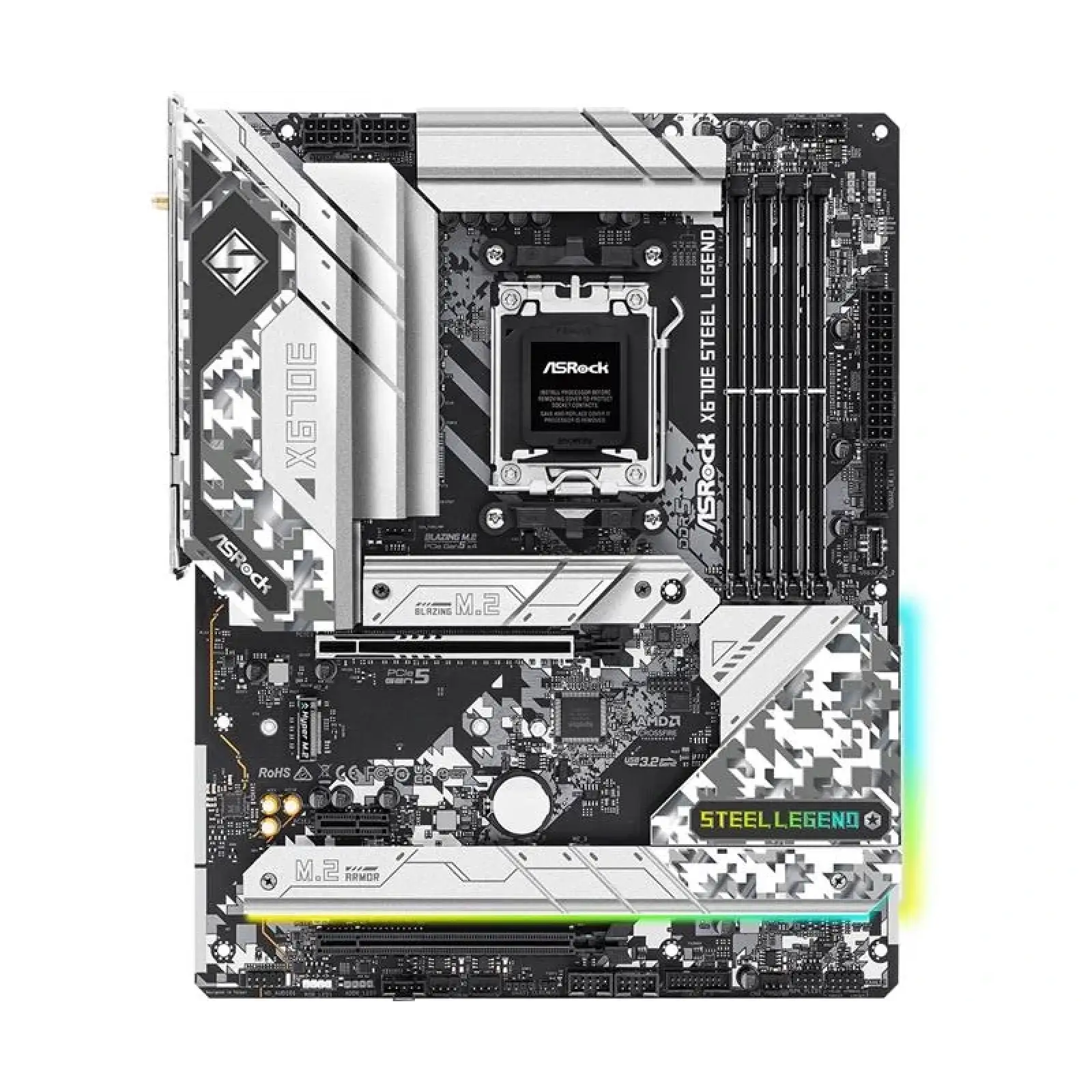 Материнська плата ASRock X670E Steel Legend Socket AM5 UA