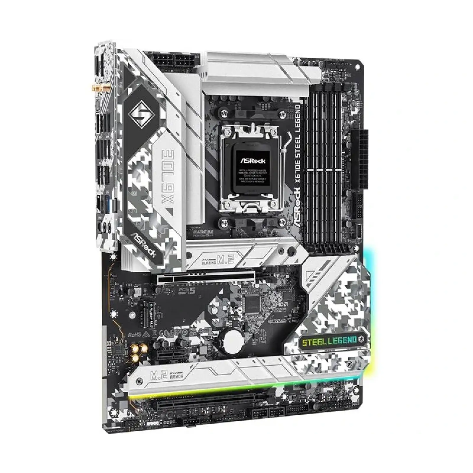 Материнська плата ASRock X670E Steel Legend Socket AM5 UA