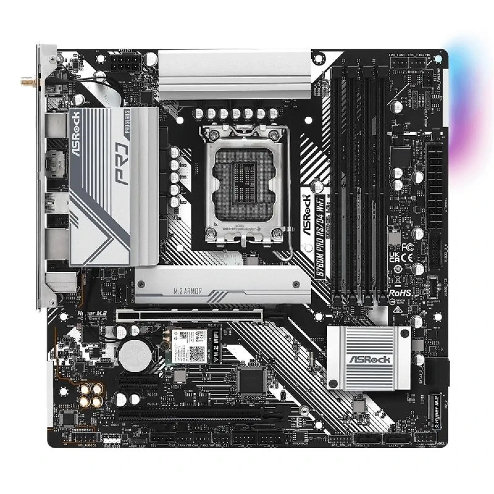 Материнська плата ASRock B760M Pro RS/D4 WiFi Socket 1700 UA