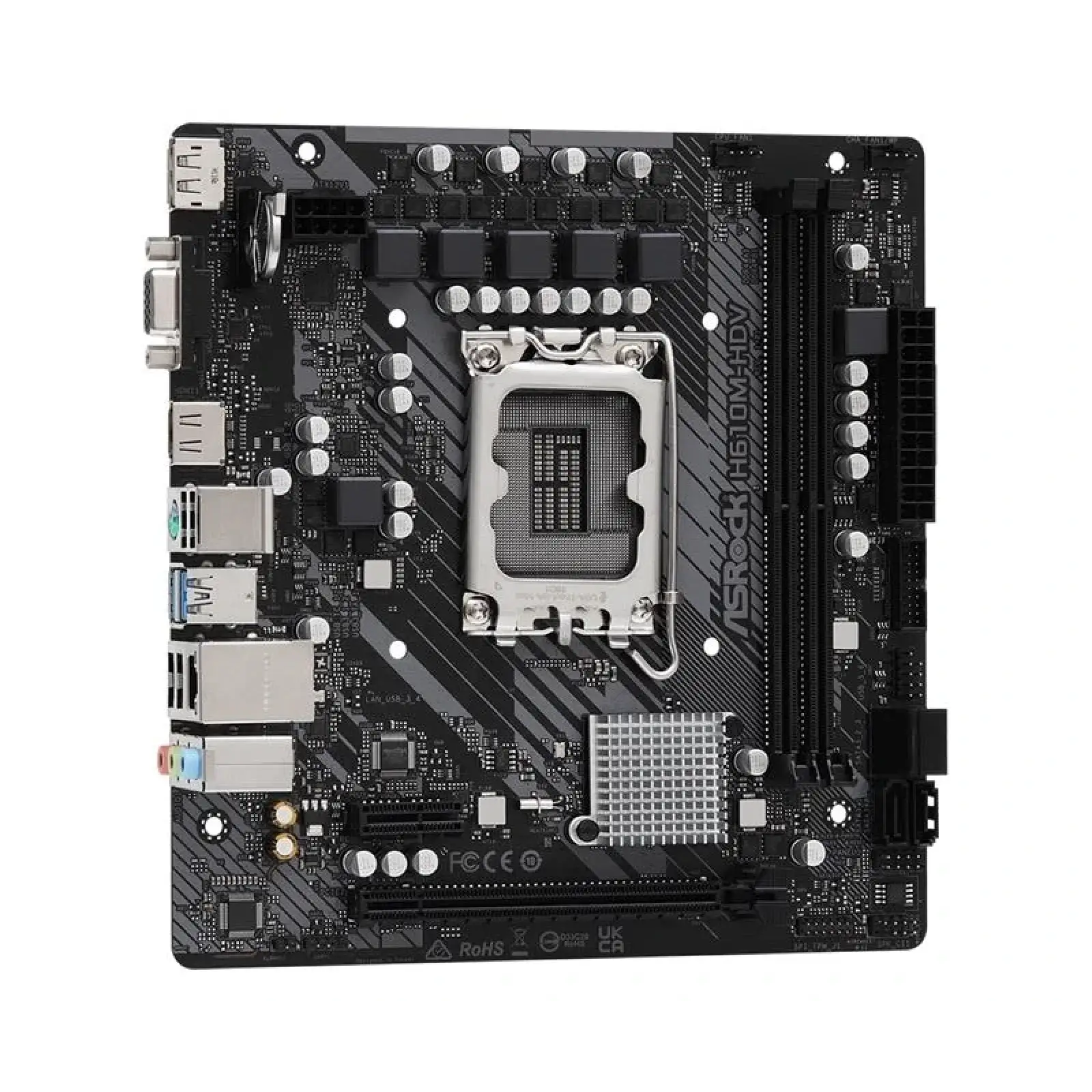 Материнська плата ASRock H610M-HDV Socket 1700 UA