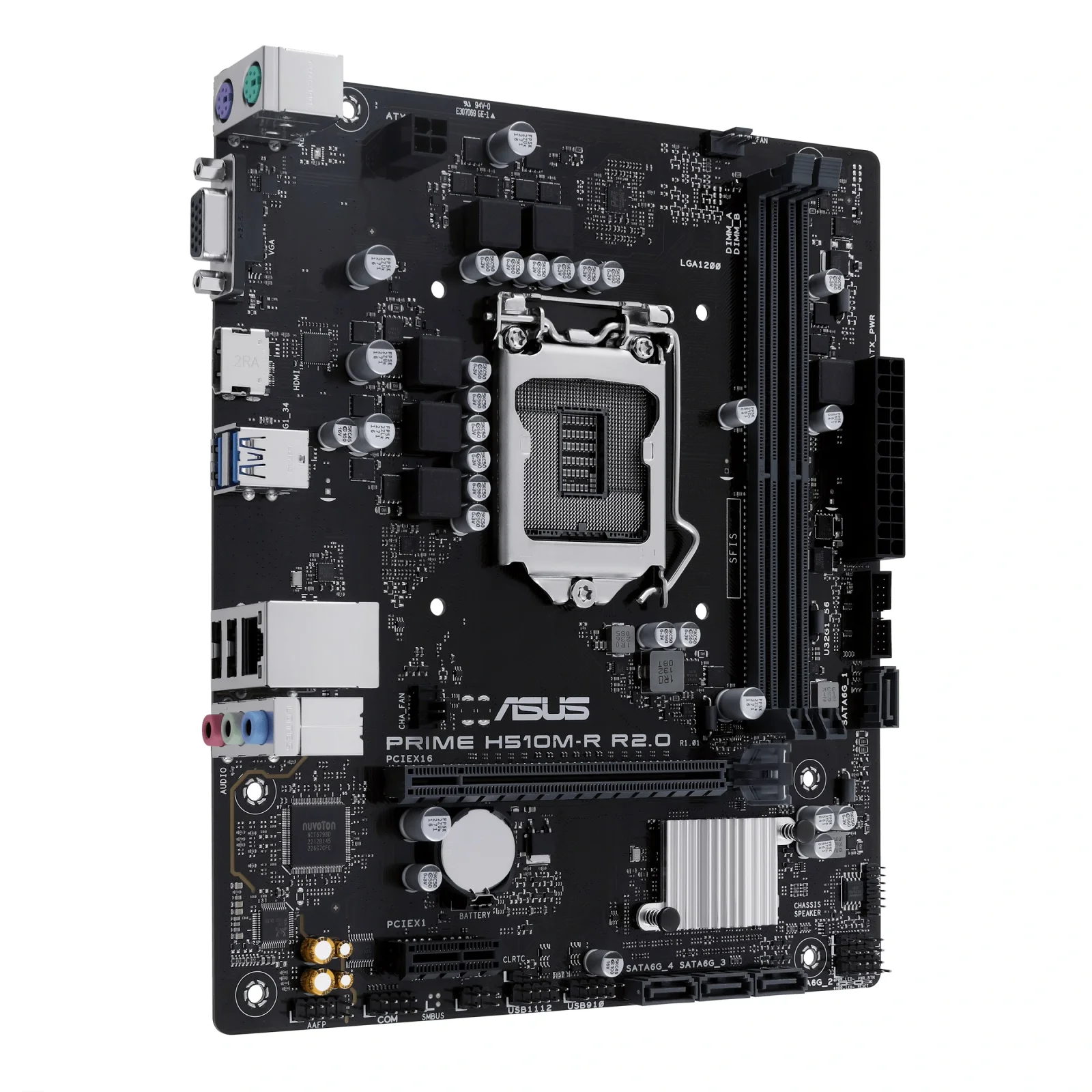 Материнська плата Asus Prime H510M-R R2.0-SI Socket 1200 UA