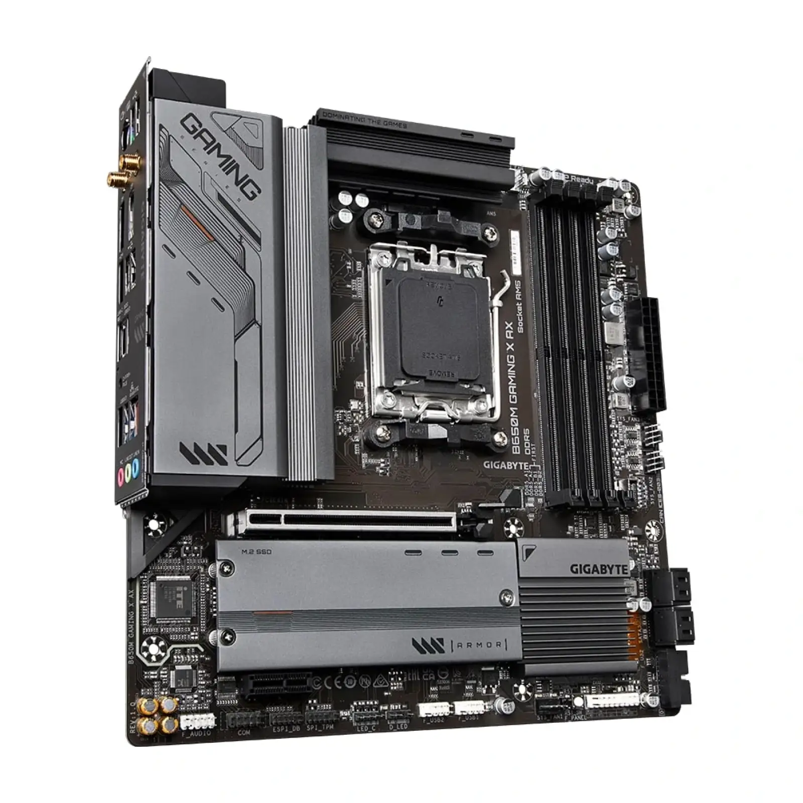 Материнська плата Gigabyte B650M Gaming X AX Socket AM5 UA