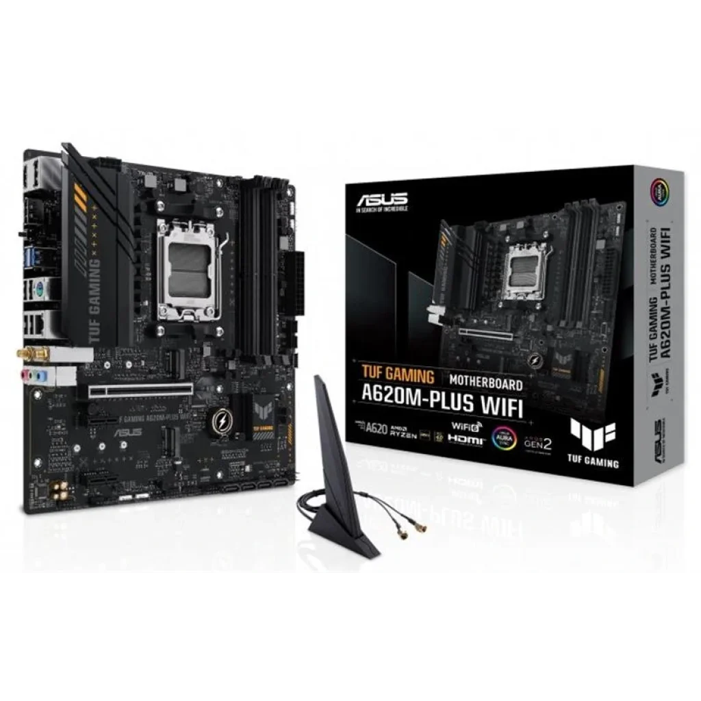 Материнська плата Asus TUF Gaming A620M-Plus WiFi Socket AM5 UA