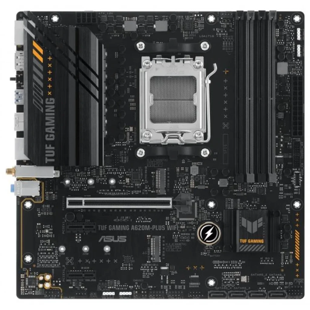Материнська плата Asus TUF Gaming A620M-Plus WiFi Socket AM5 UA