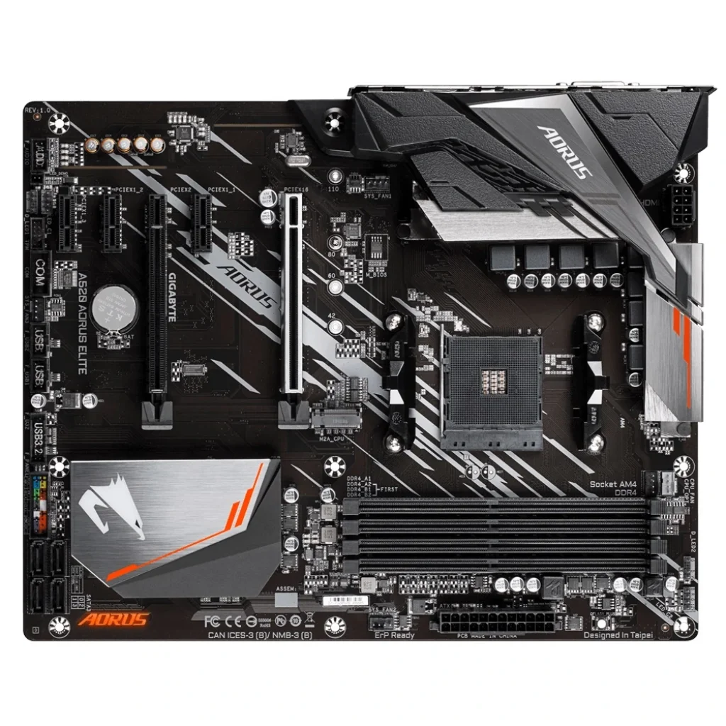Материнская плата Gigabyte A520 Aorus Elite Socket AM4 UA