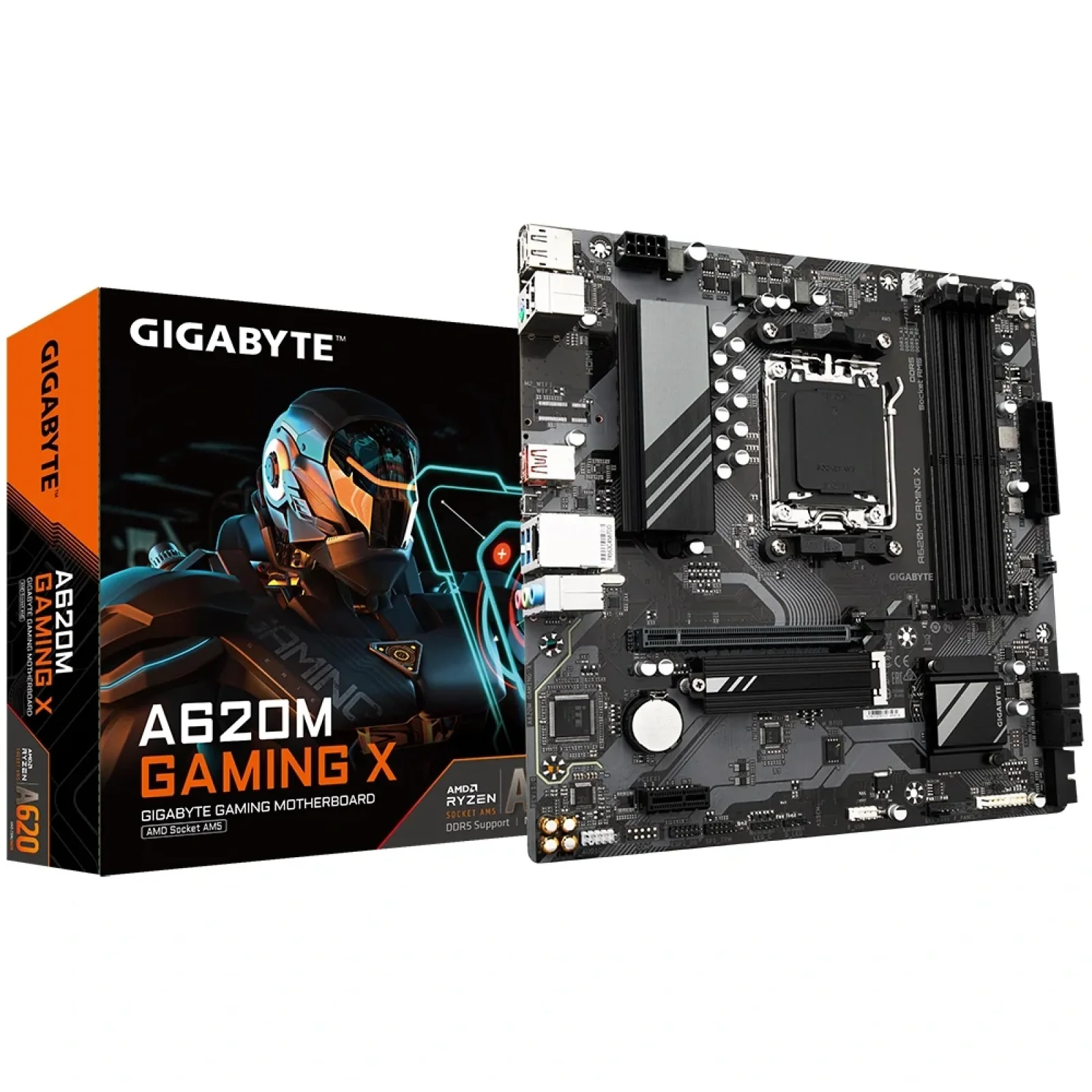 Материнська плата Gigabyte A620M Gaming X Socket AM5 UA
