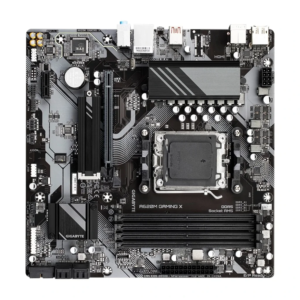 Материнская плата Gigabyte A620M Gaming X Socket AM5 UA