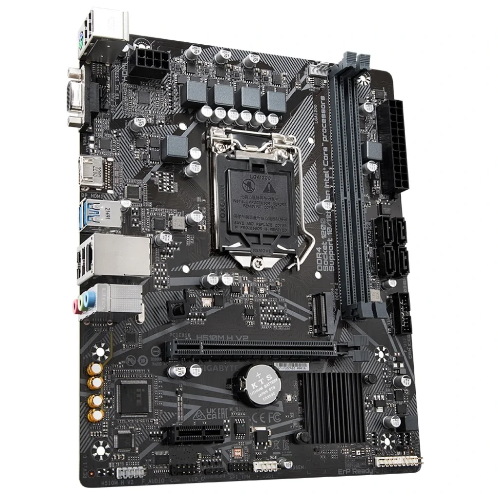 Материнская плата Gigabyte H510M H V2 Socket 1200 UA