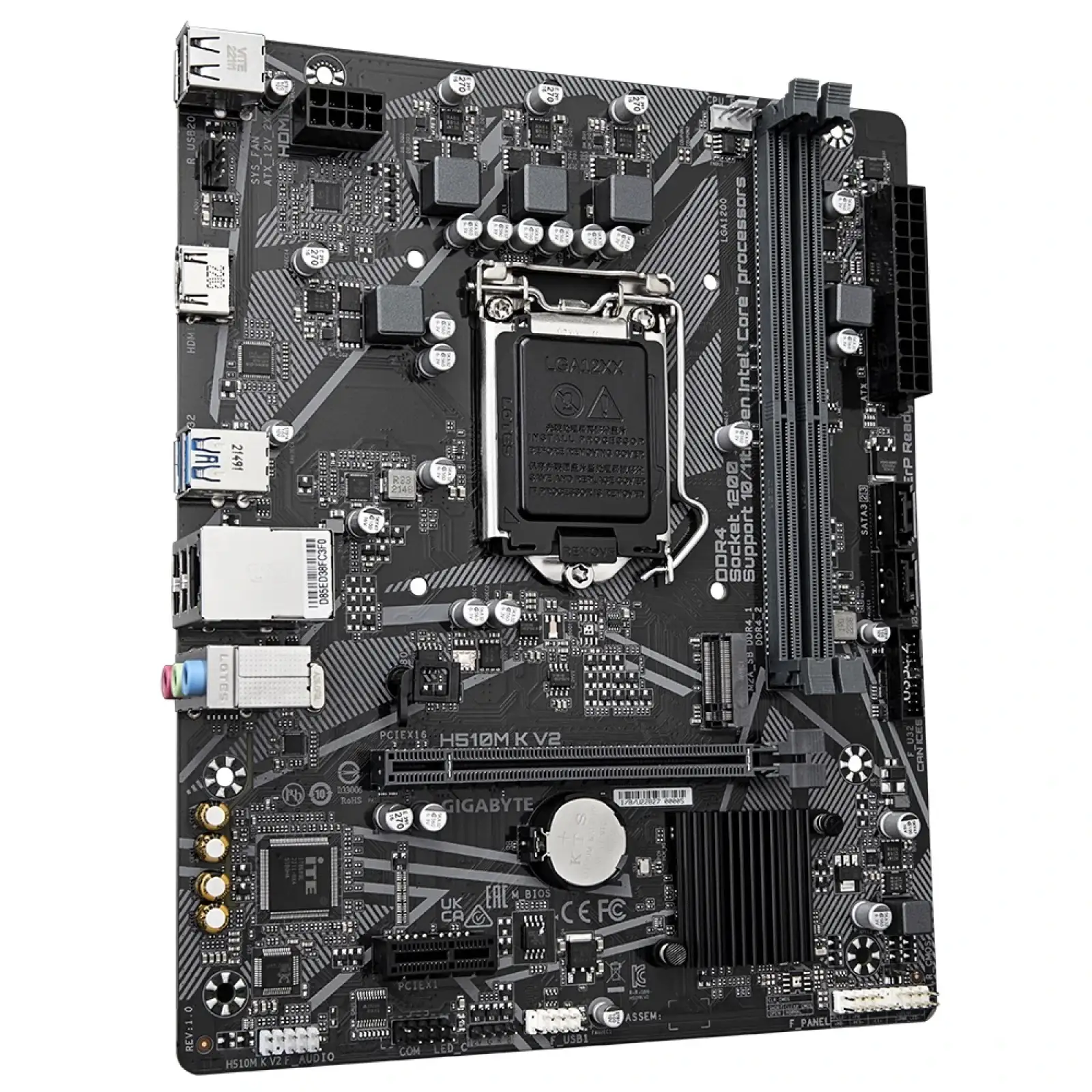 Материнська плата Gigabyte H510M K V2 Socket 1200 UA