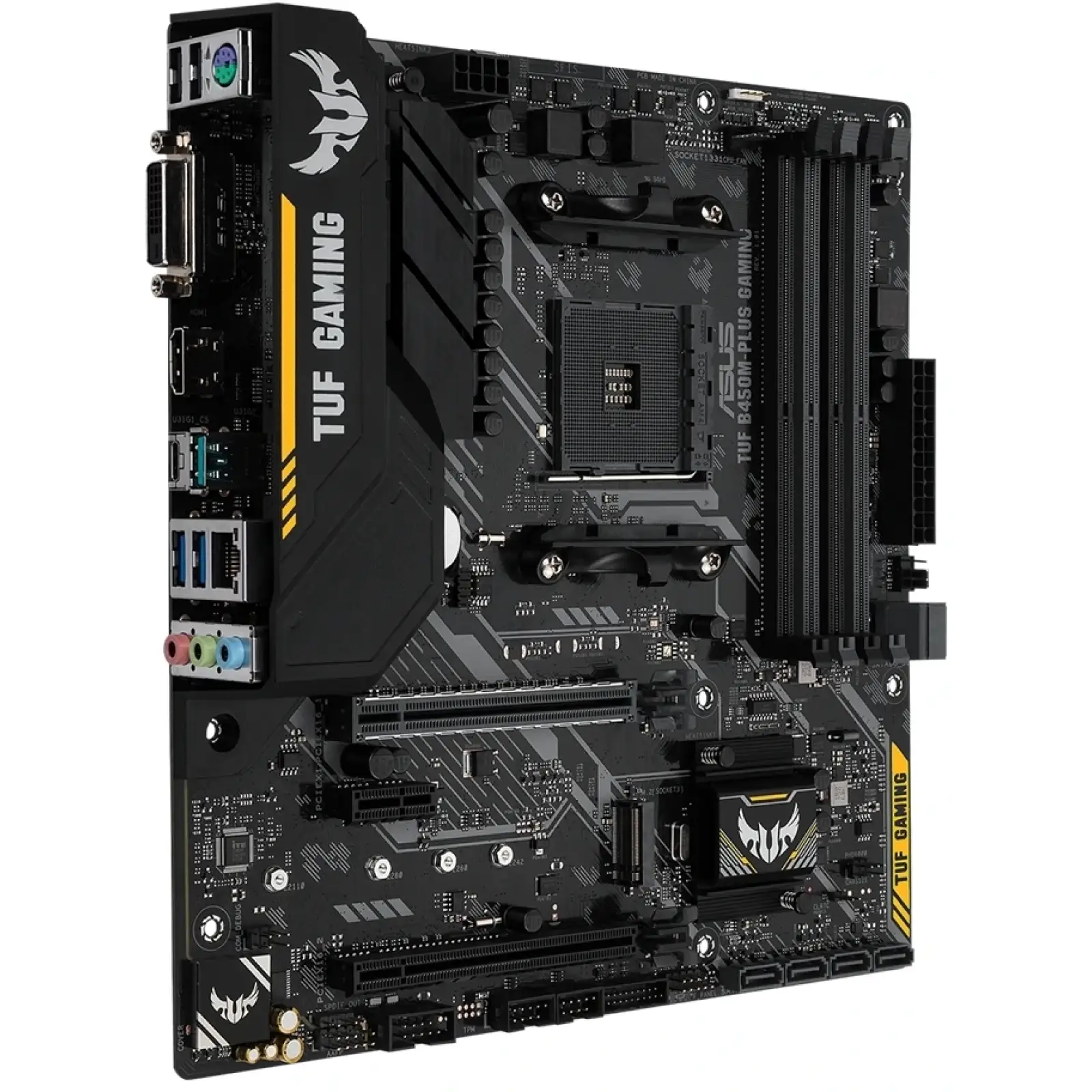 Материнська плата Asus TUF B450M-Plus Gaming Socket AM4