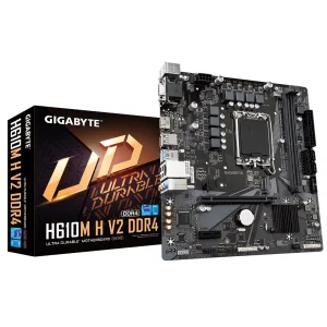 Материнская плата Gigabyte H610M H V2 DDR4 Socket 1700 UA