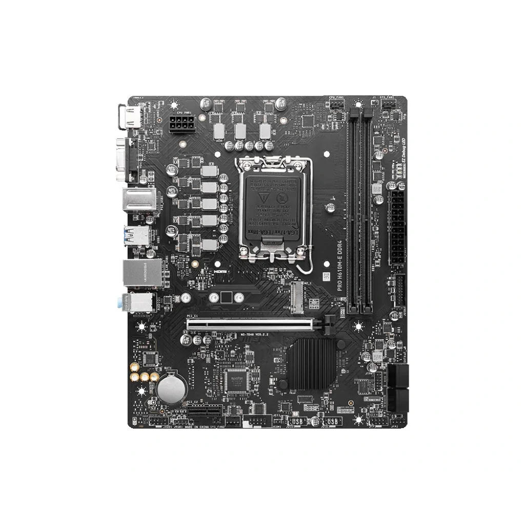 Материнська плата MSI Pro H610M-E DDR4 Socket 1700 UA