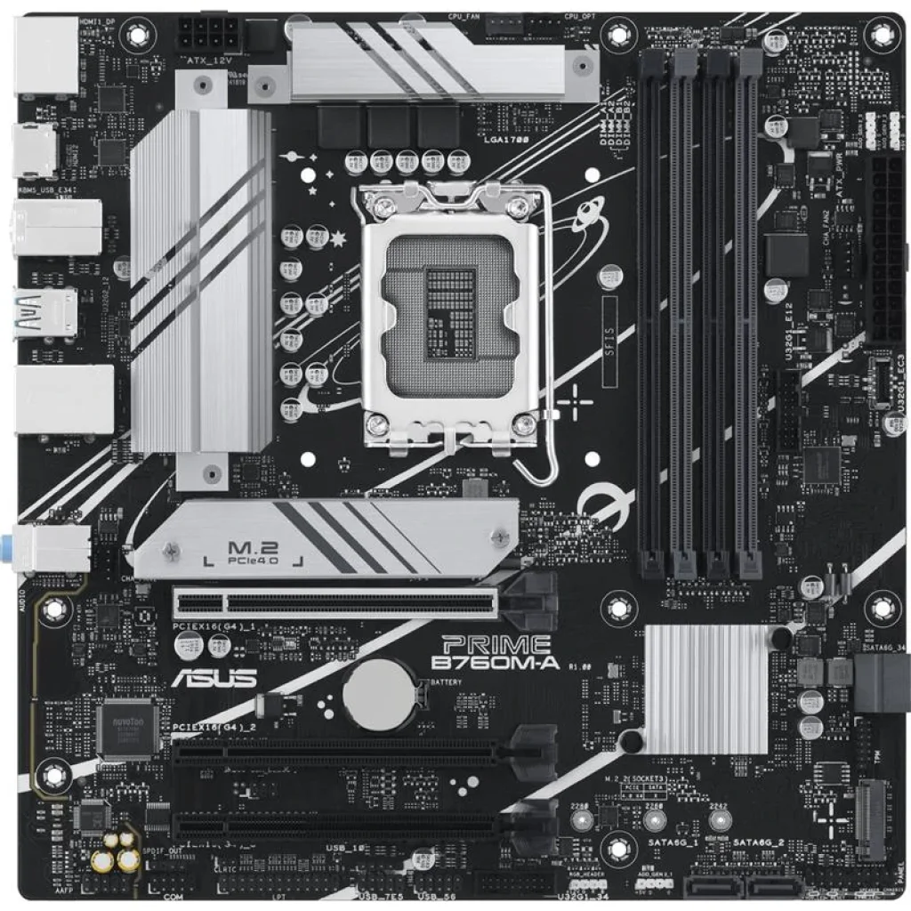 Материнская плата Asus Prime B760M-A-CSM Socket 1700 UA