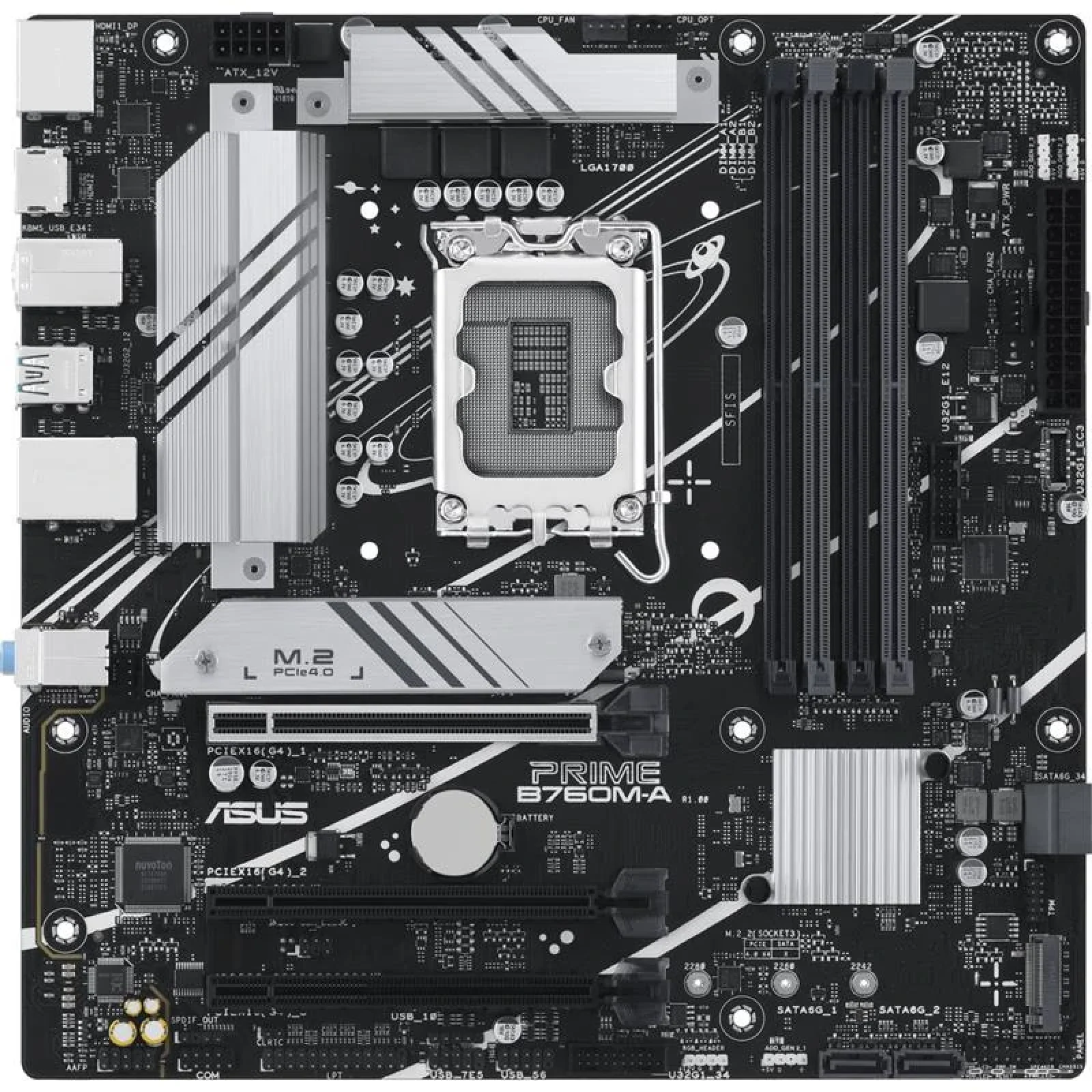 Материнська плата Asus Prime B760M-A-CSM Socket 1700 UA