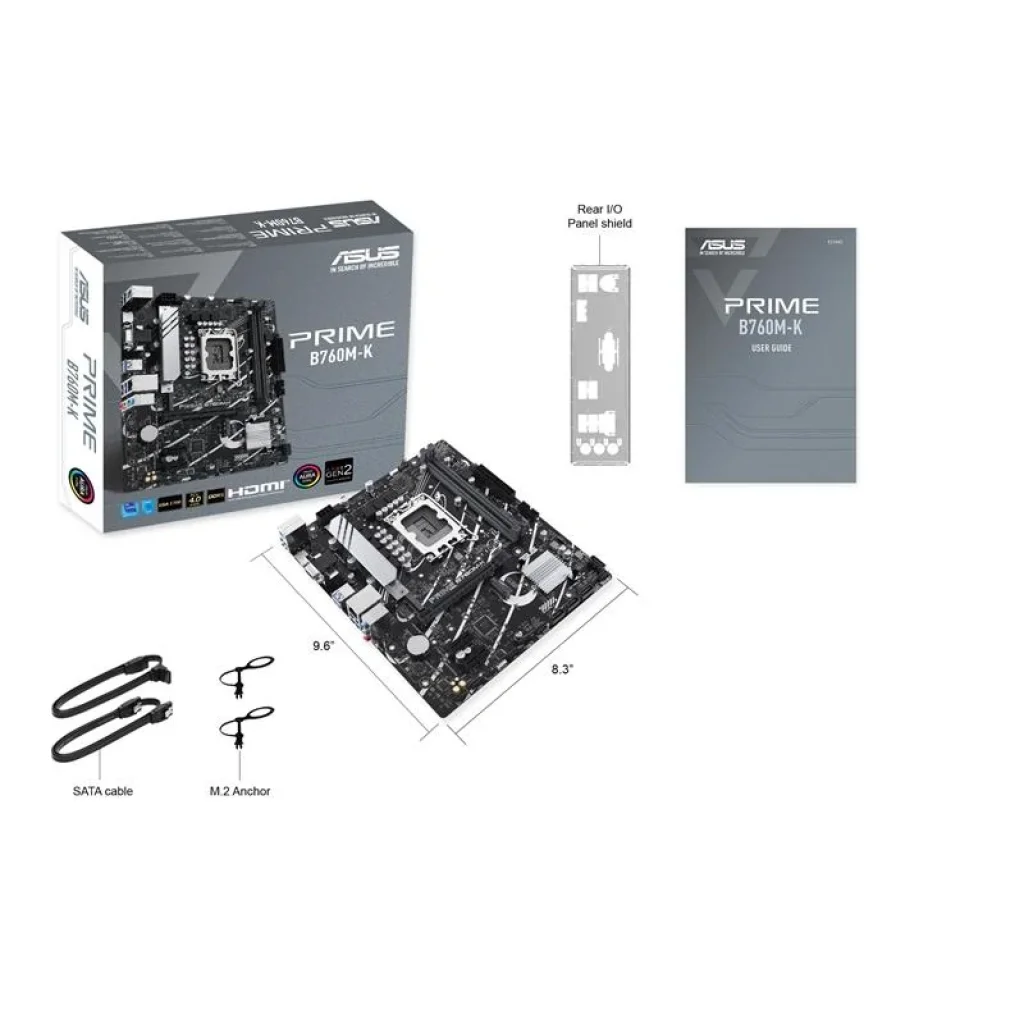 Материнская плата Asus Prime B760M-K Socket 1700 UA