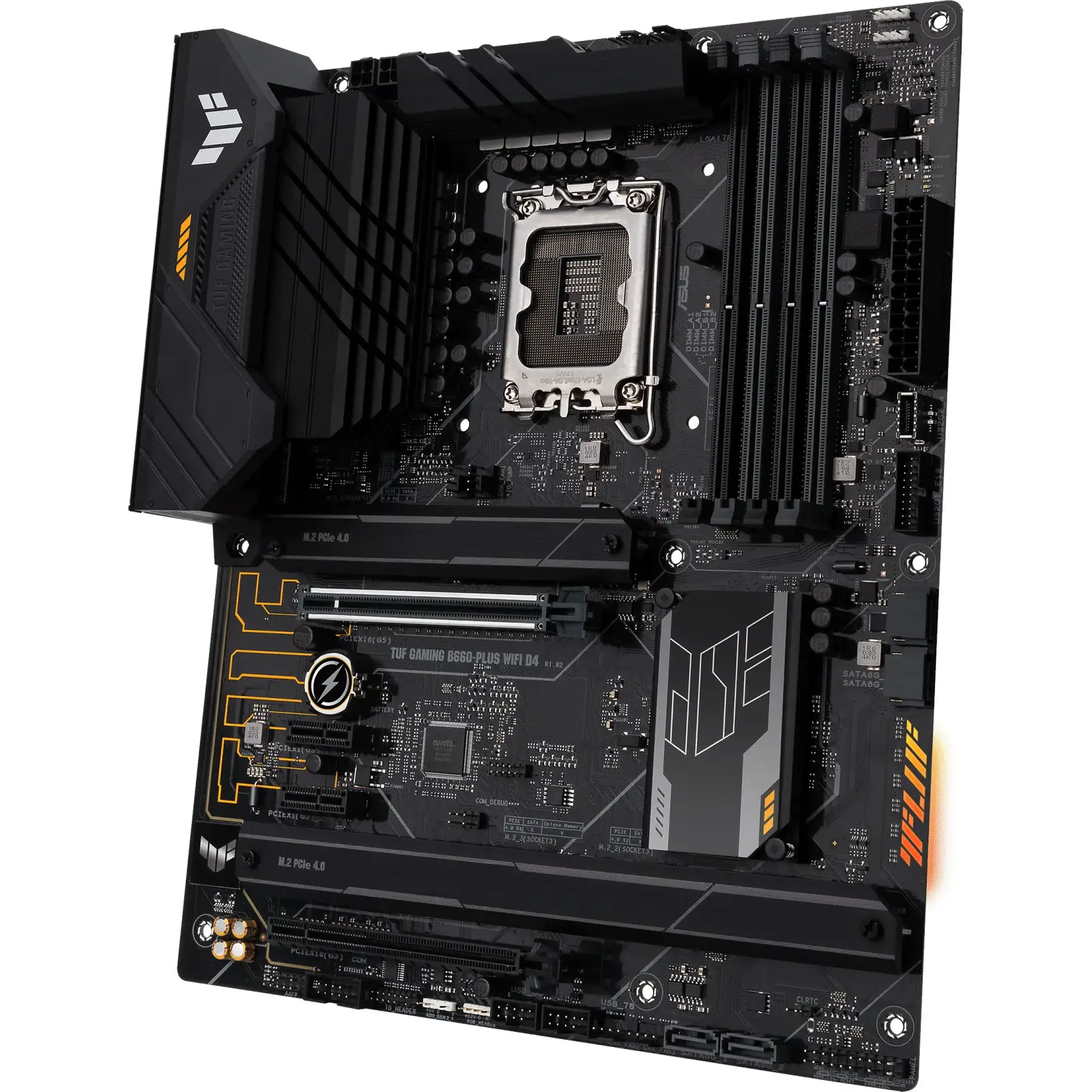 Материнська плата Asus TUF Gaming B660-Plus WiFi D4 Socket 1700 UA