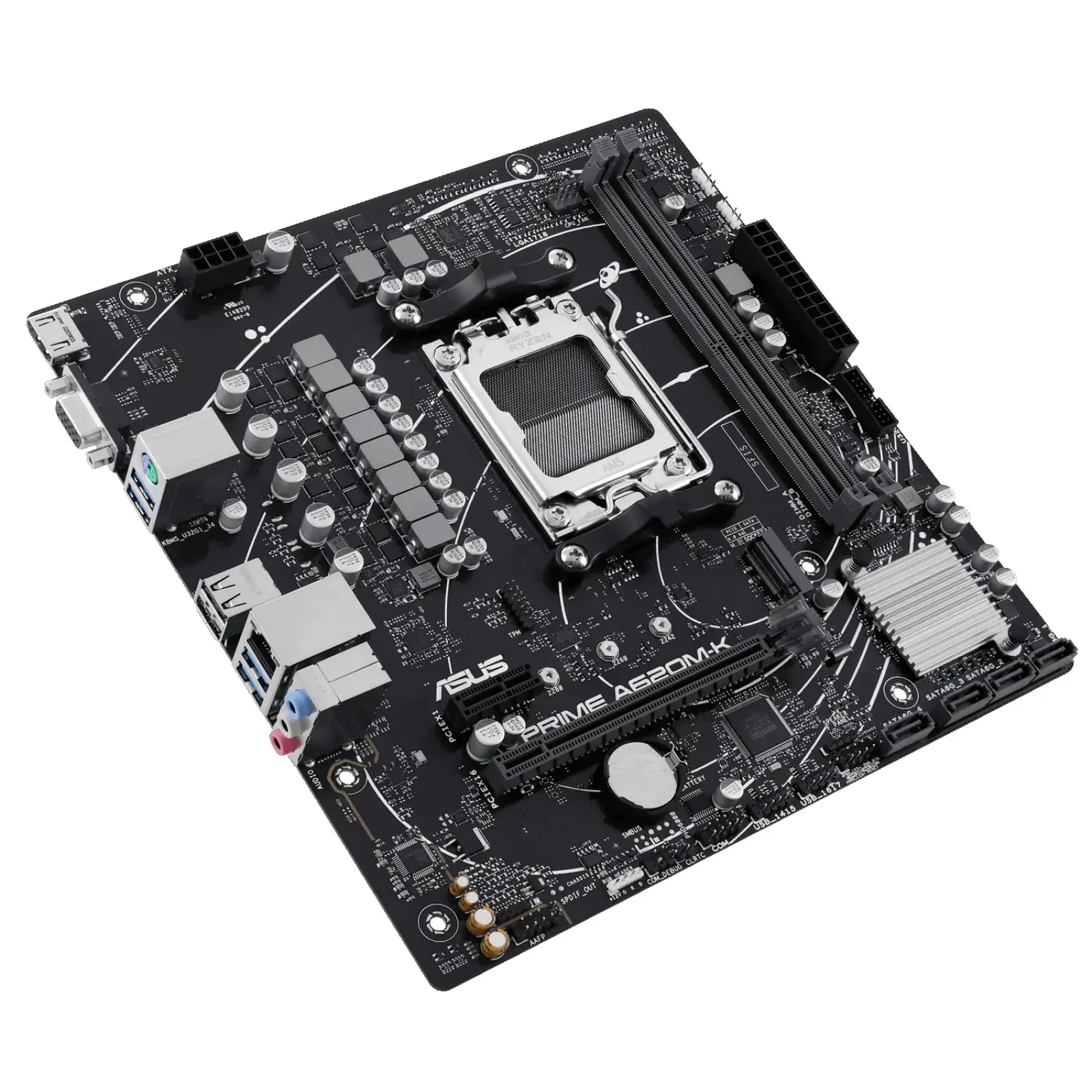 Материнська плата Asus Prime A620M-K Socket AM5 UA
