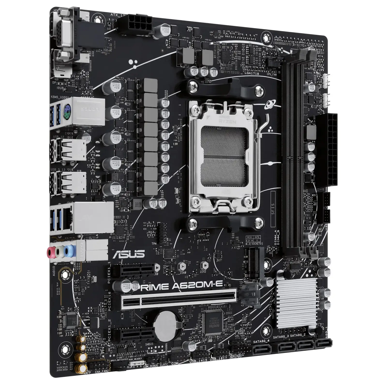 Материнська плата Asus Prime A620M-E Socket AM5 UA