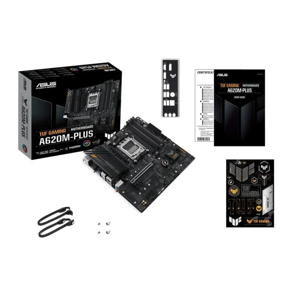 Материнская плата Asus TUF Gaming A620M-Plus Socket AM5 UA