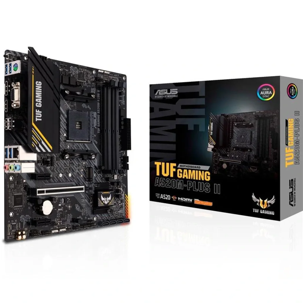 Материнская плата Asus TUF Gaming A520M-Plus II Socket AM4 UA