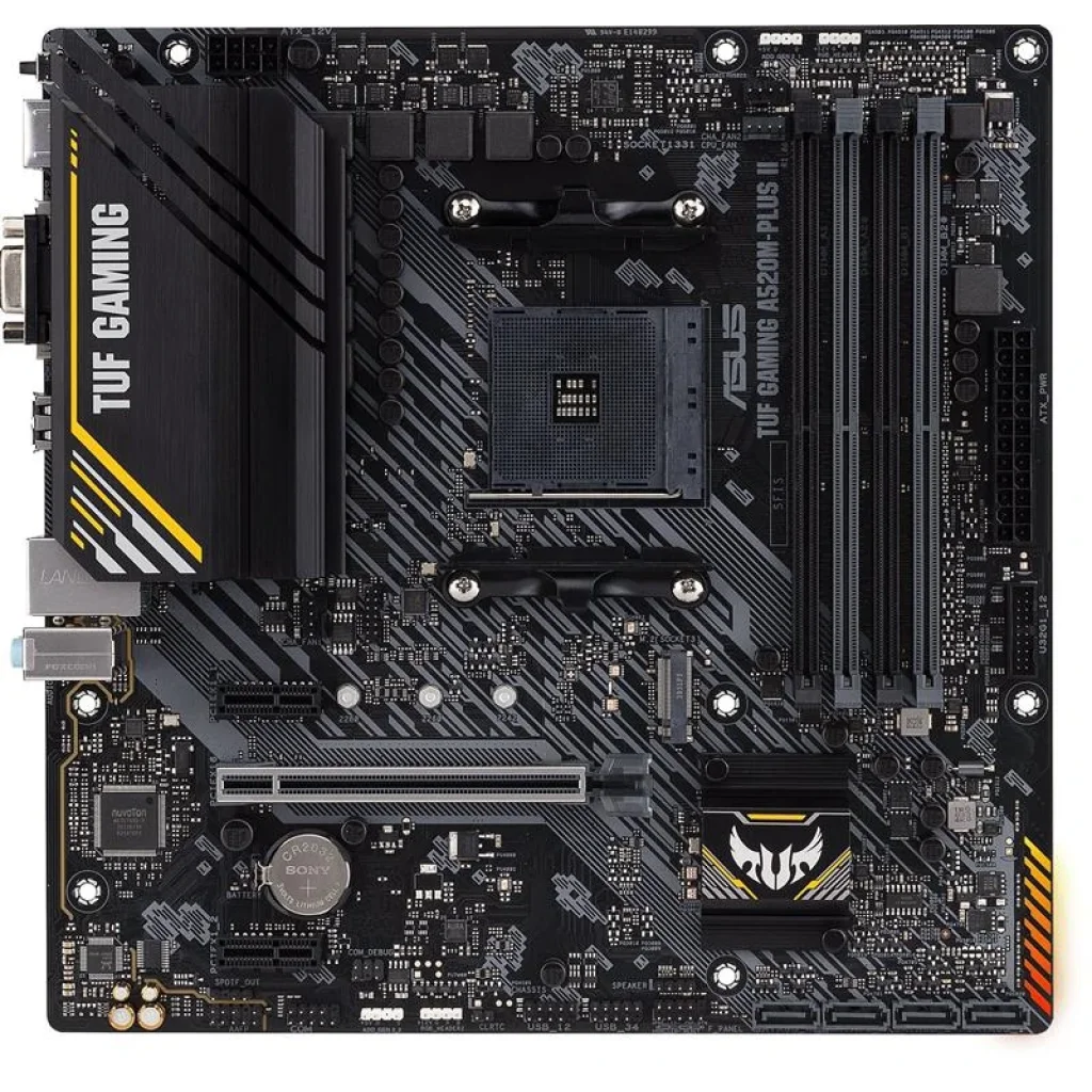Материнская плата Asus TUF Gaming A520M-Plus II Socket AM4 UA