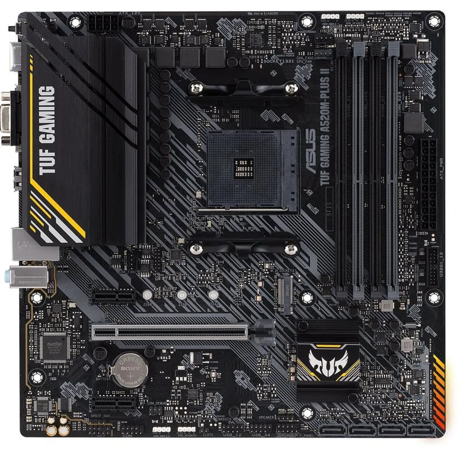 Материнська плата Asus TUF Gaming A520M-Plus II Socket AM4 UA