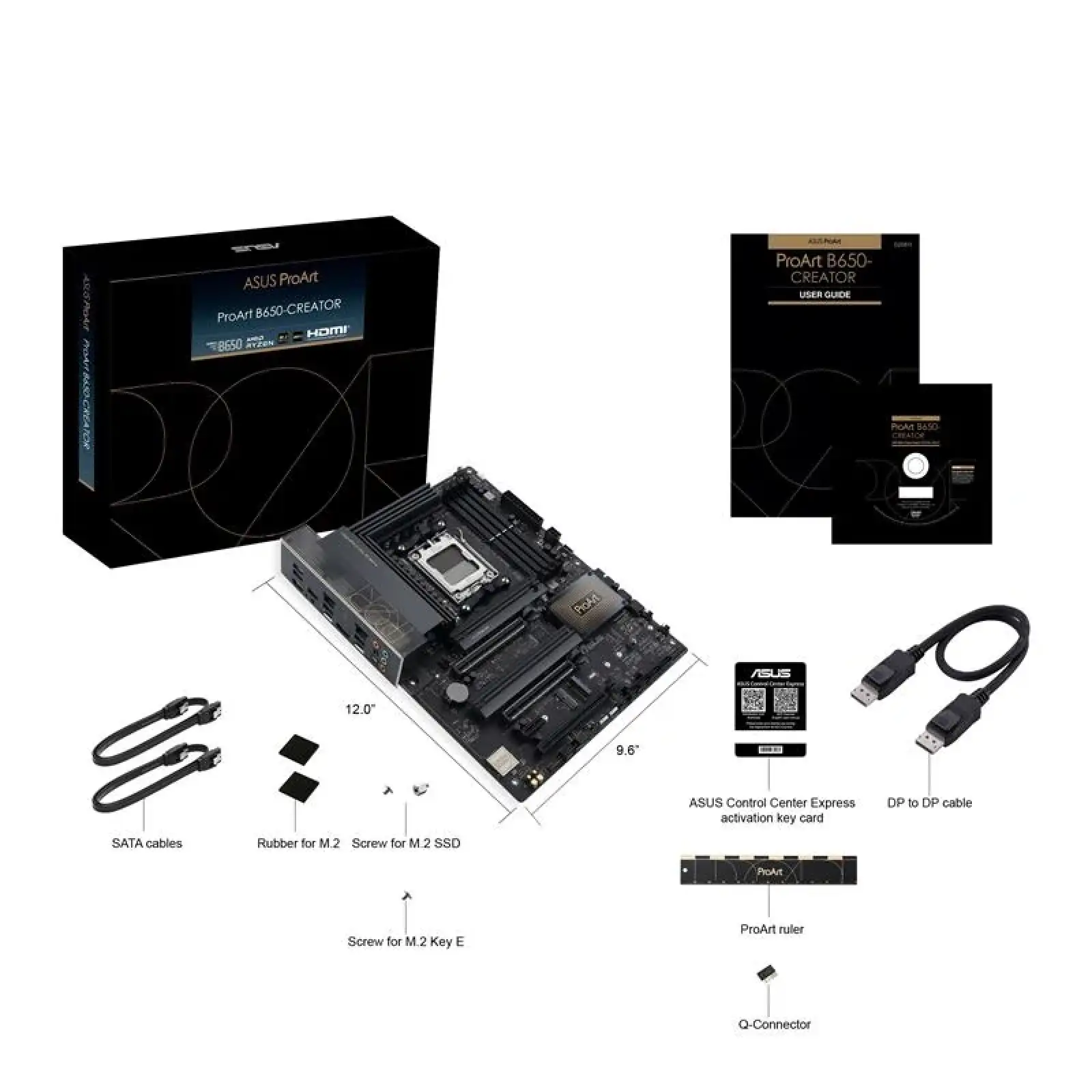 Материнська плата Asus ASUS ProArt B650-CREATOR Socket AM5 UA
