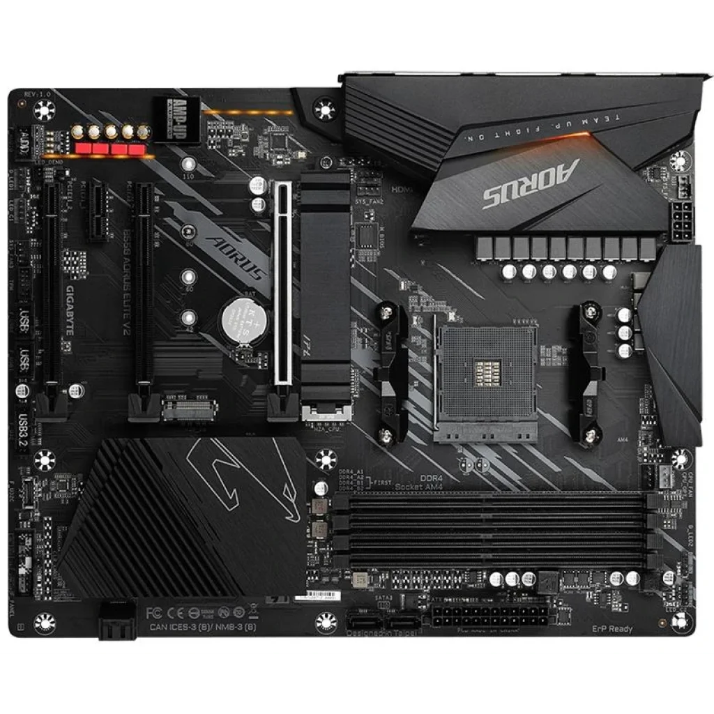 Материнская плата Gigabyte B550 Aorus Elite V2 Socket AM4 UA
