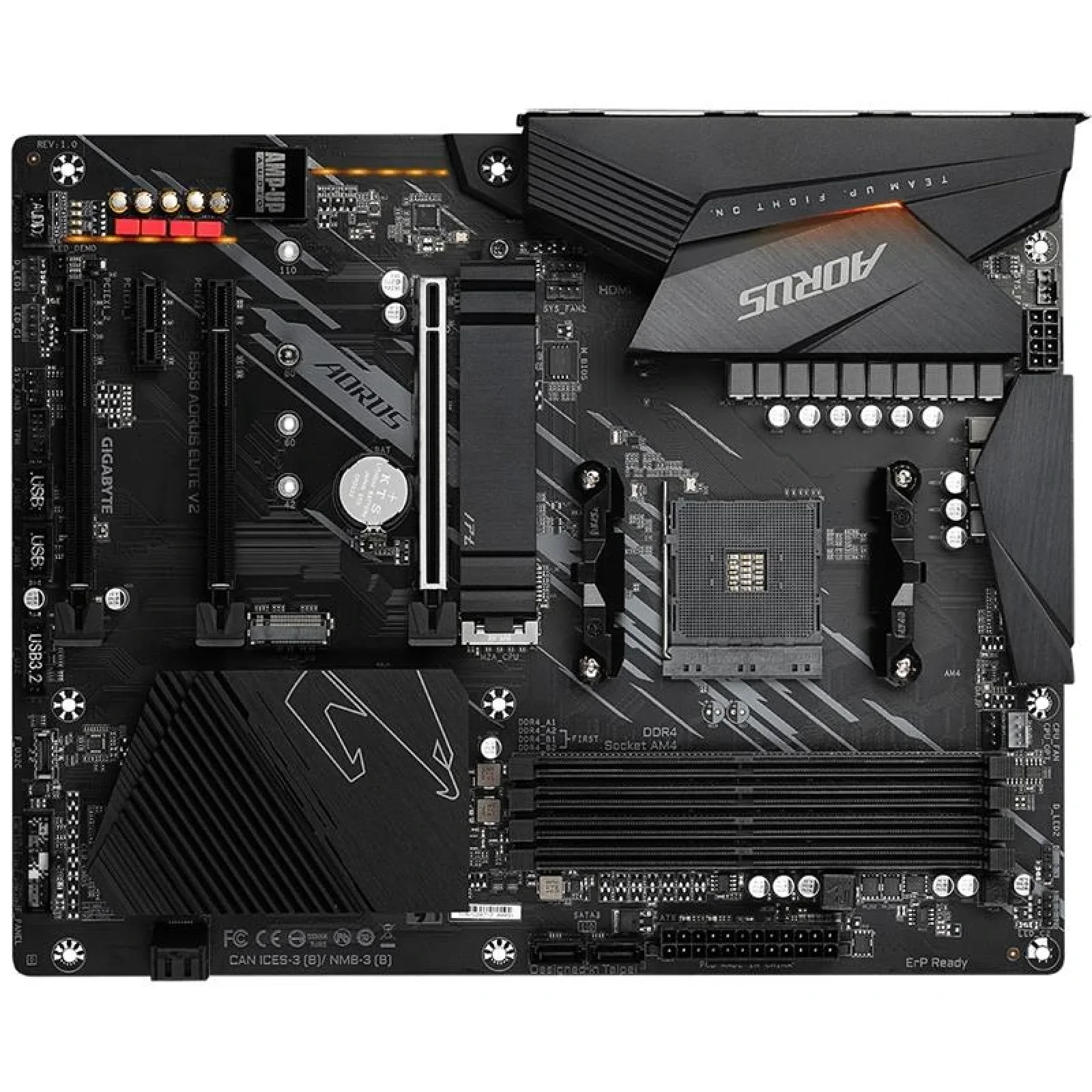 Материнська плата Gigabyte B550 Aorus Elite V2 Socket AM4 UA