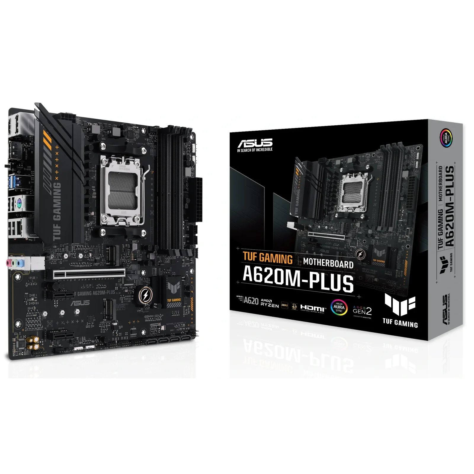 Материнська плата Asus TUF Gaming A620M-Plus Socket AM5 UA