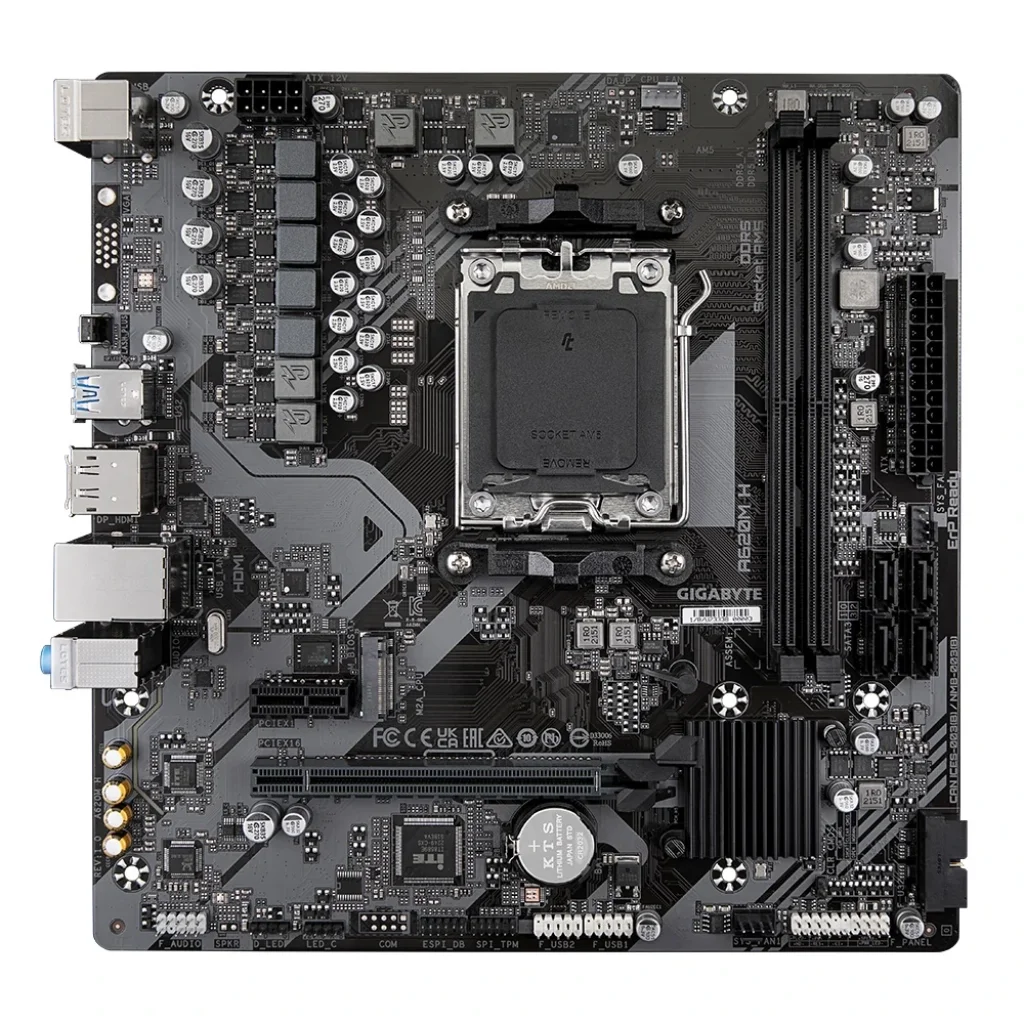 Материнська плата Gigabyte A620M H Socket AM5 UA